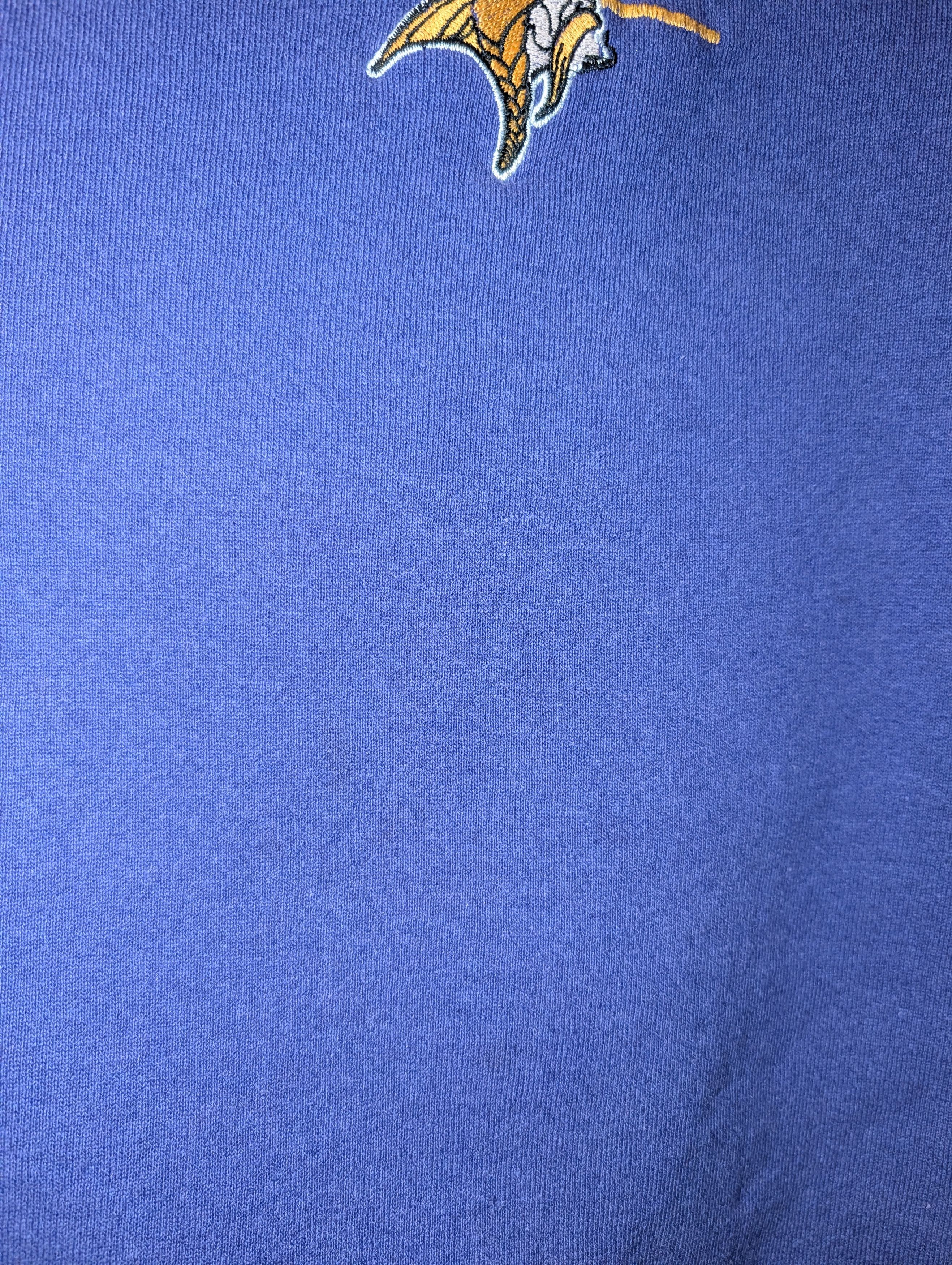 NFL Vintage Minnesota Vikings Embroidered Crewneck Sweatshirt Size US M / EU 48-50 / 2 - 5 Thumbnail