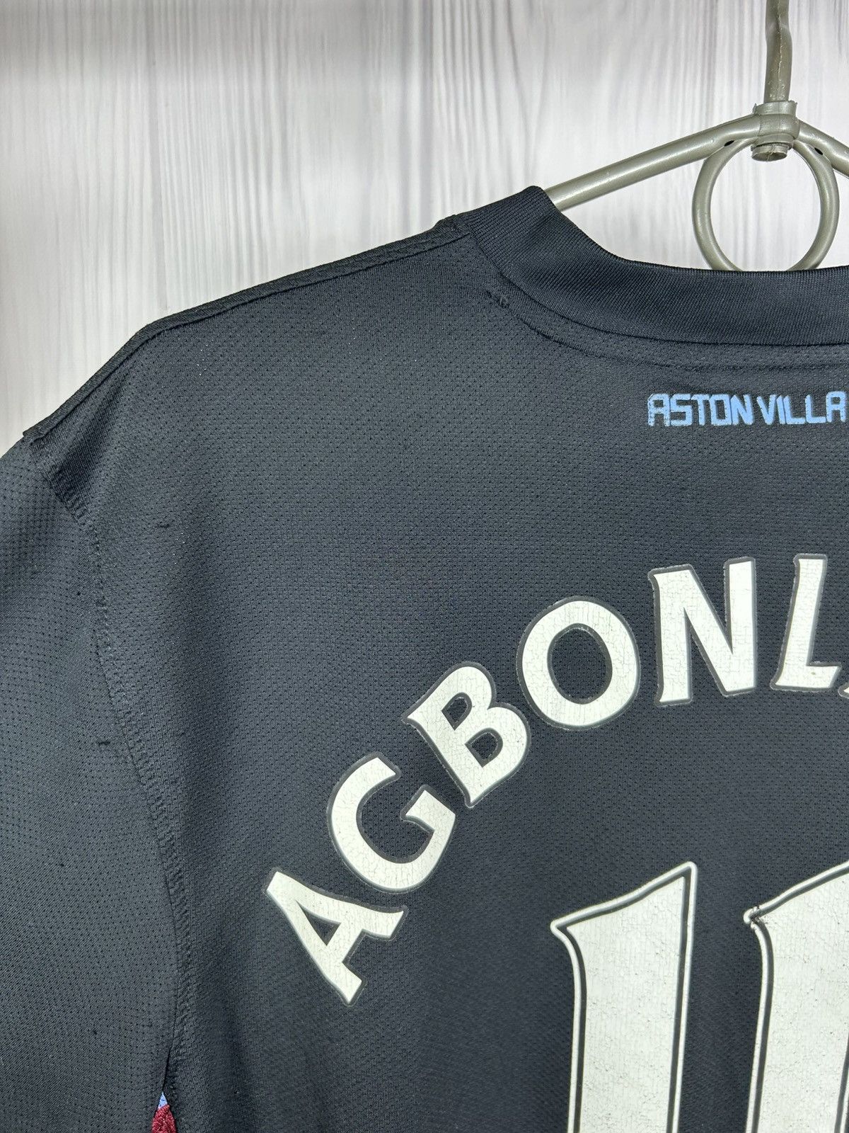 Nike Nike 2010-11 Aston Villa Away Shirt #11 AGBONLAHOR Size M Size US M / EU 48-50 / 2 - 20 Thumbnail