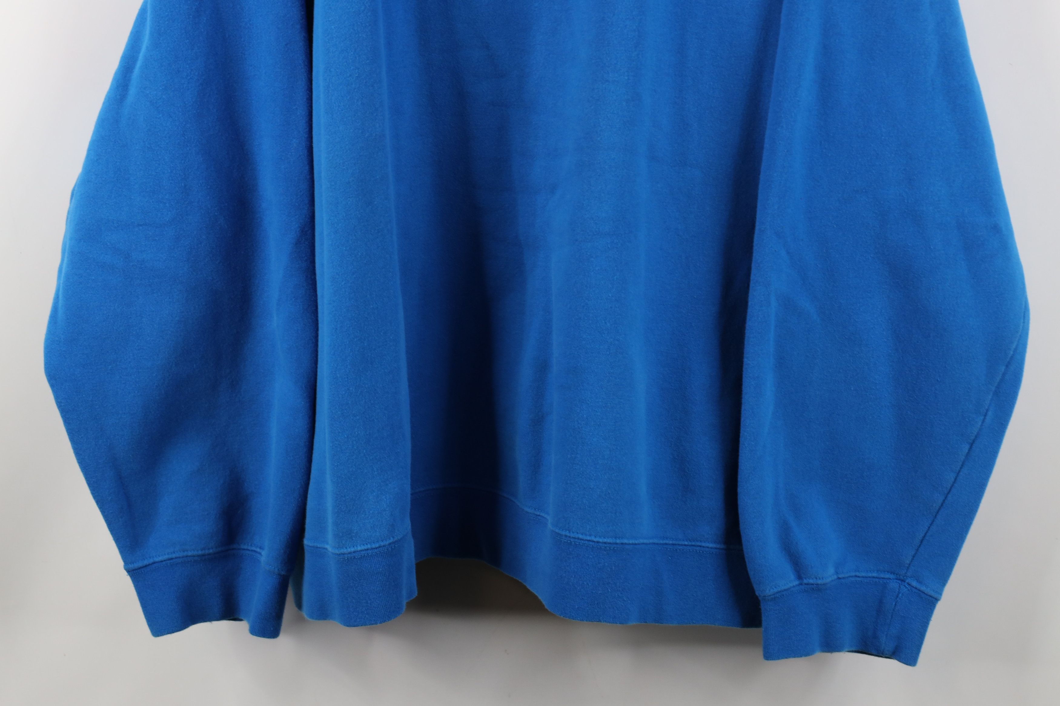 Starter Vintage 90s Starter Monochrome Heavyweight Sweatshirt Blue Size US XXL / EU 58 / 5 - 3 Thumbnail