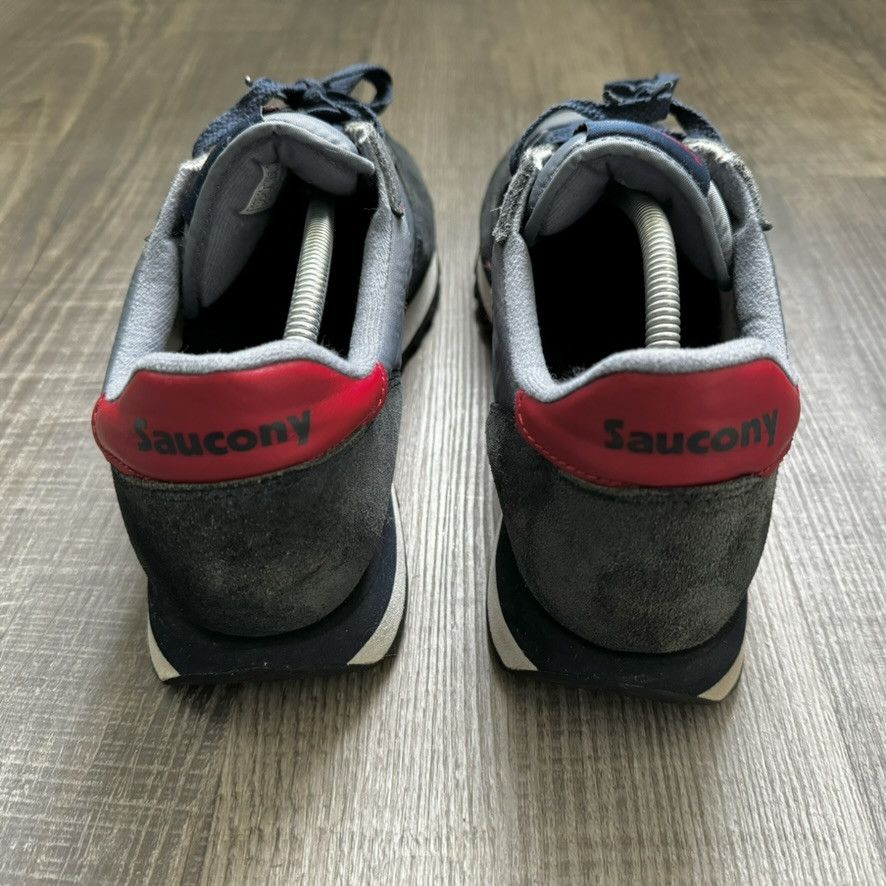 Saucony × Vintage SAUCONY • Jazz Original "Navy & Red" (12M) Size US 12 / EU 45 - 9 Thumbnail