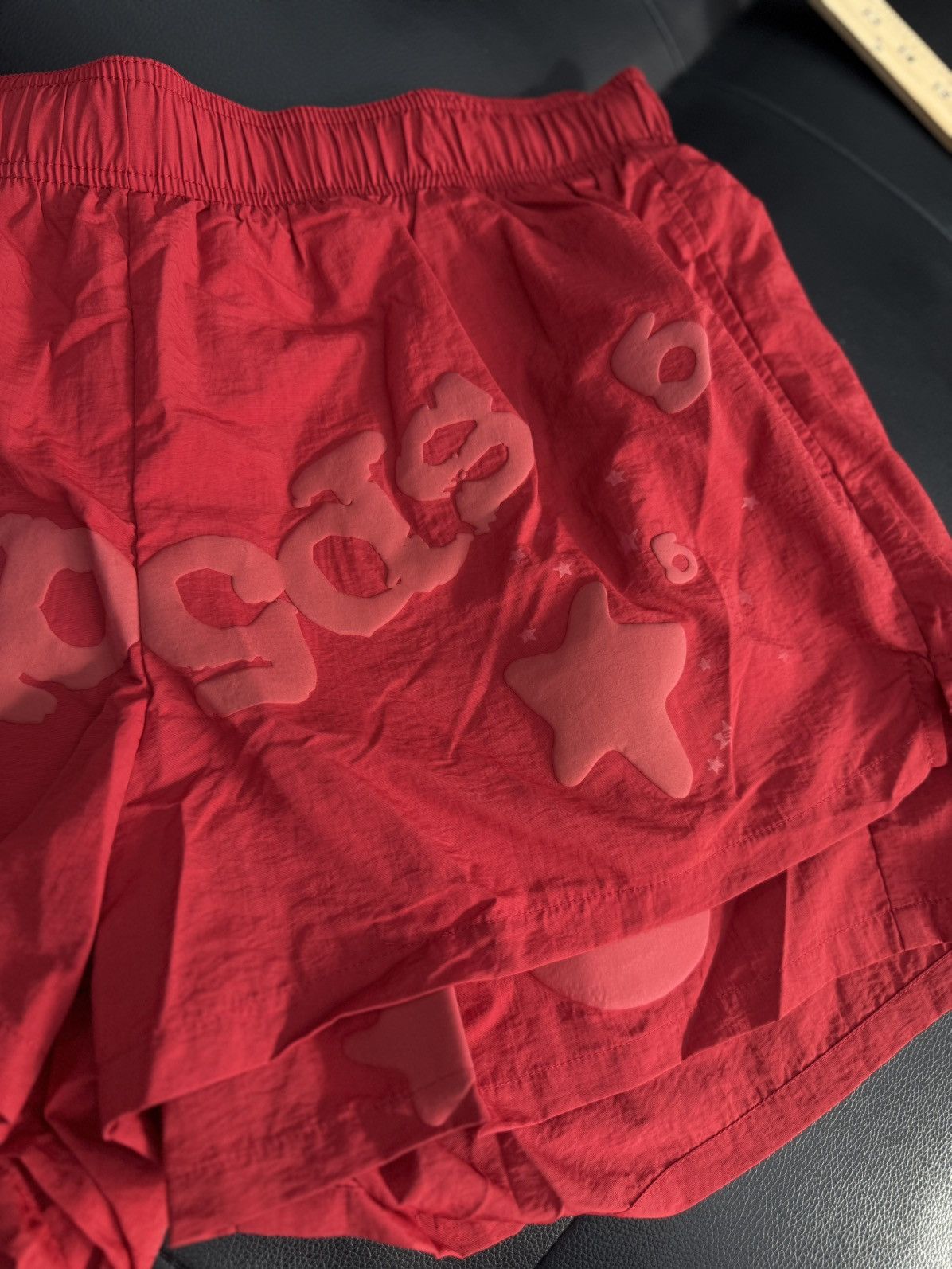 Sp5der Sp5der Double Layer STAR Shorts Size XL (NEW) Red Size US 36 / EU 52 - 4 Thumbnail