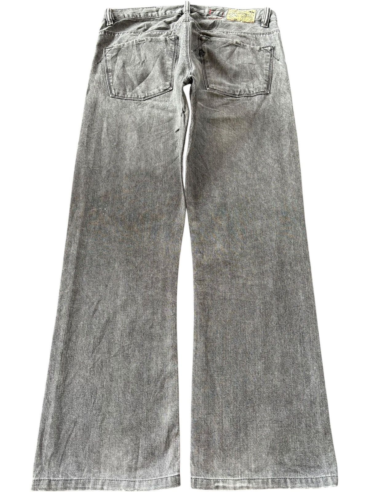 Volcom Vintage Volcom Charcoal Wash Baggy Skate Jeans Size US 34 / EU 50 - 2 Thumbnail