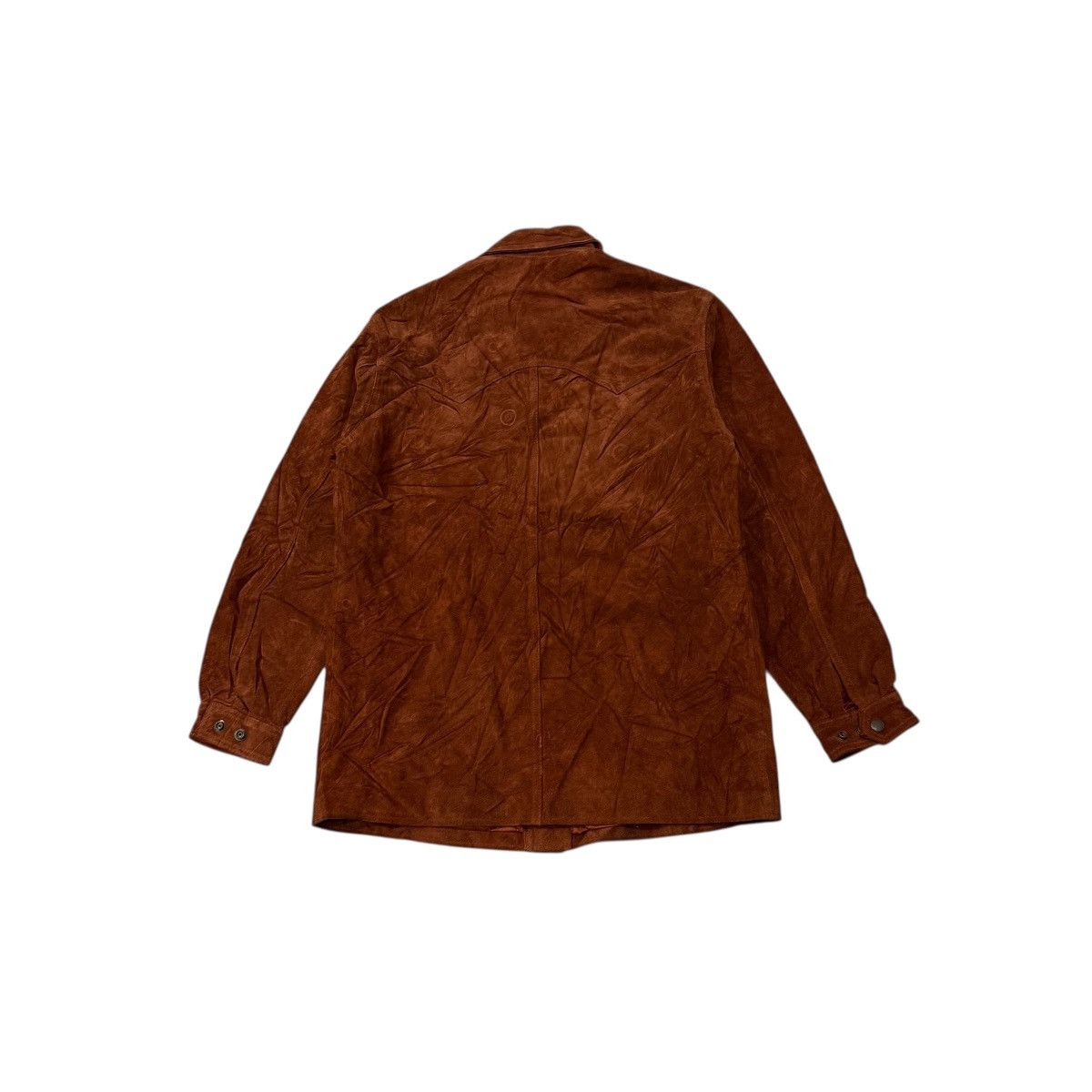 Leather Vintage Windarmor Nichiwa Western Suede Leather Jacket Size US S / EU 44-46 / 1 - 10 Thumbnail