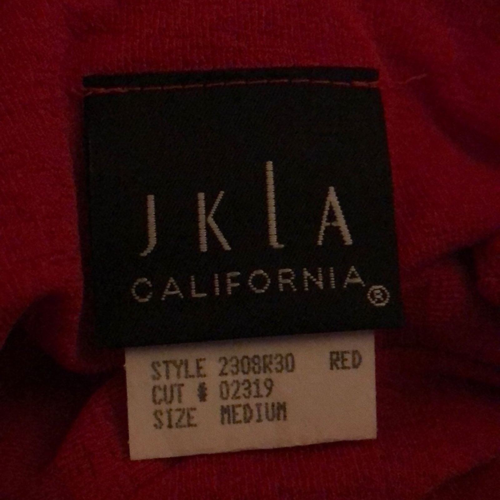 Other JKLA red stretchy 3/4 Sleeve Top NWOT M Size M / US 6-8 / IT 42-44 - 5 Thumbnail