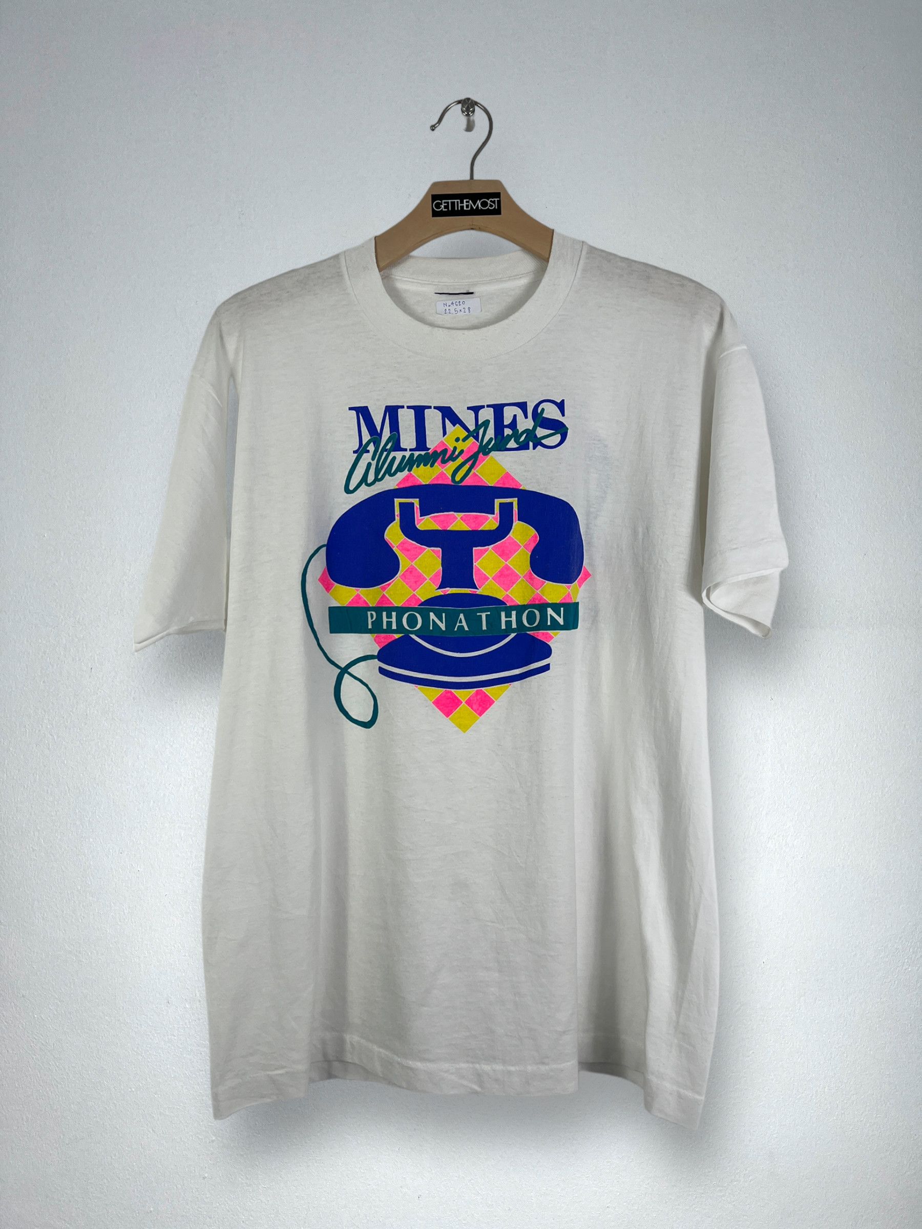 Vintage No.4620 Vintage 90s Mines Alumni Fund Promo Tee Size US XL / EU 56 / 4 - 1 Thumbnail