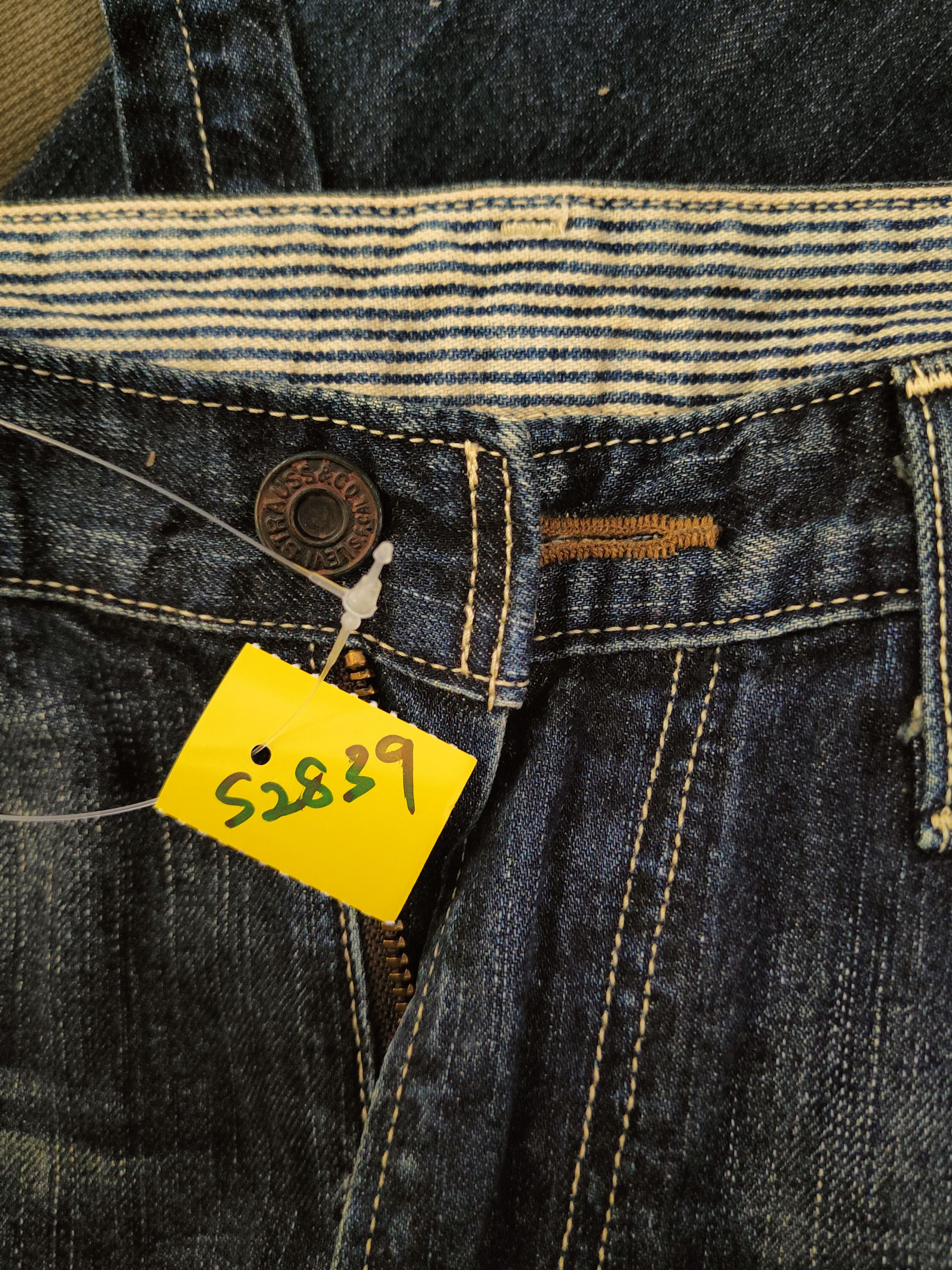 Levi's Levi's Dark Blue Distressed Ripped Jeans #S2839 Size US 31 - 20 Thumbnail