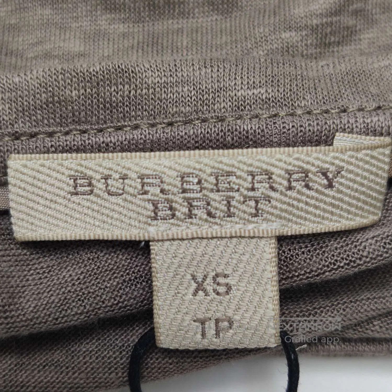 Burberry Burberry Brit Linen Short Sleeve T. Size US XS / EU 42 / 0 - 5 Thumbnail