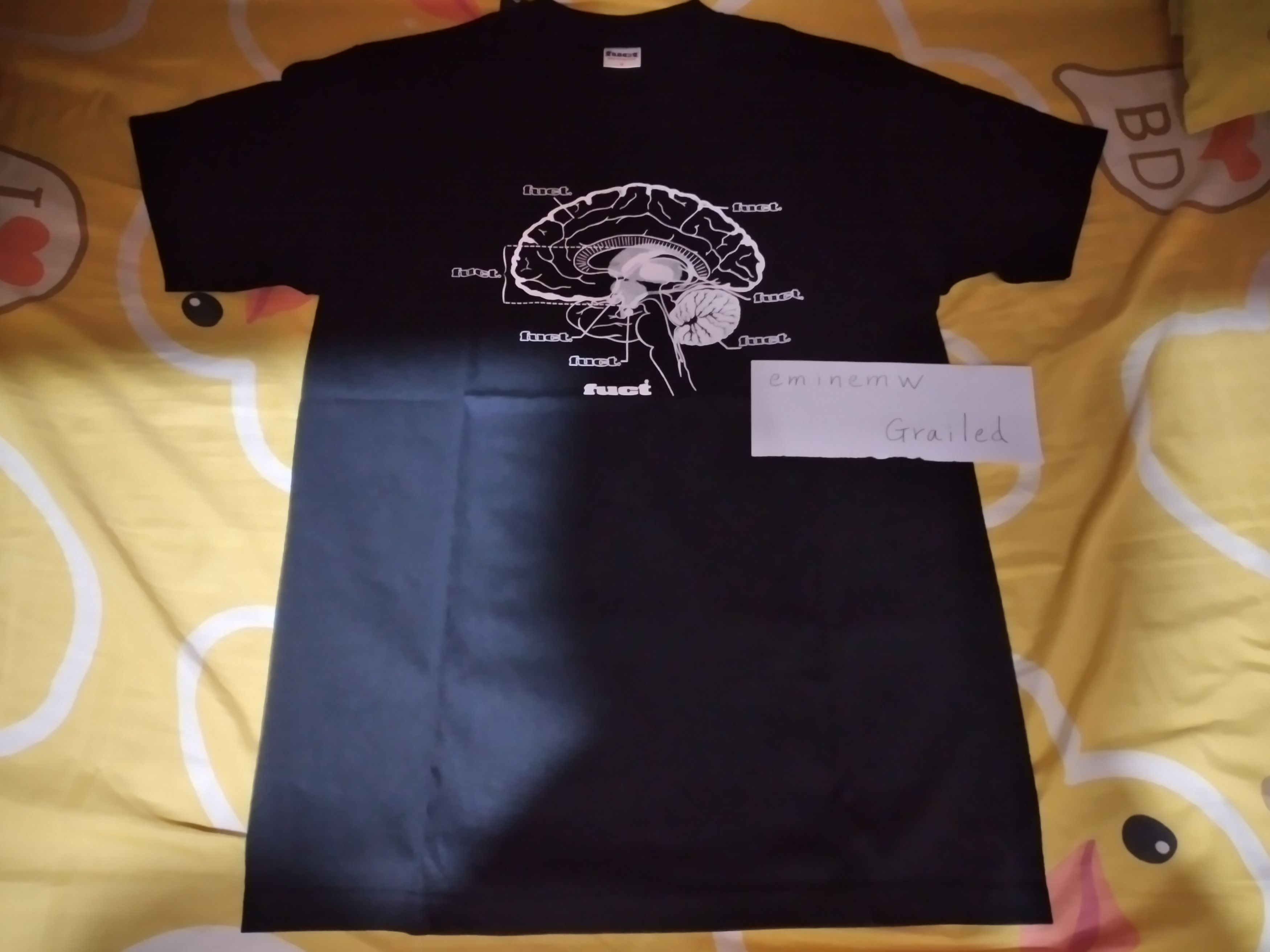 FUCT Fuct brain logo T-Shirt TEE Size US M / EU 48-50 / 2 - 2 Thumbnail