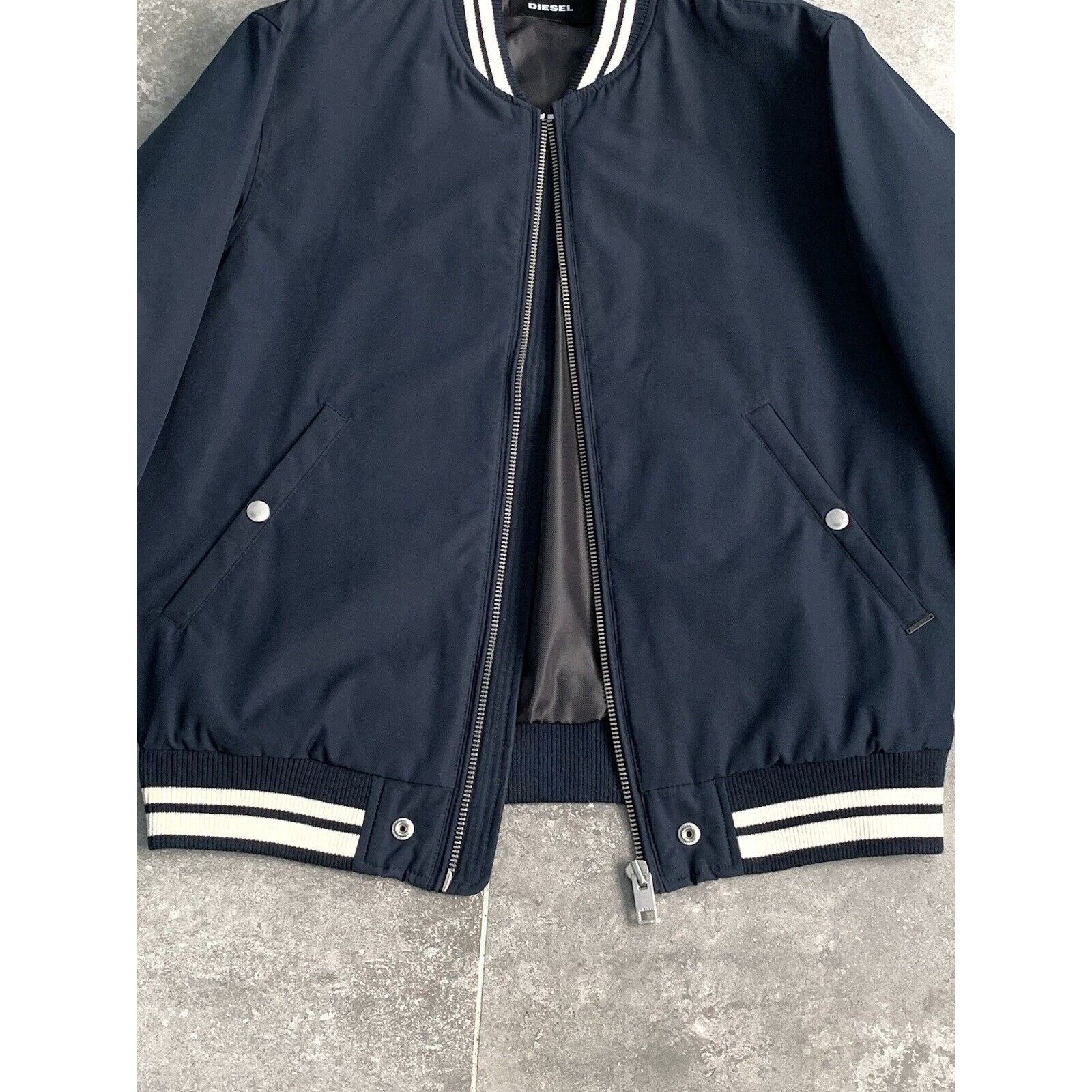 Diesel Men's DIESEL Casual Bomber Jacket Classic Coat M-L EU50 UK40 Size US L / EU 52-54 / 3 - 9 Thumbnail