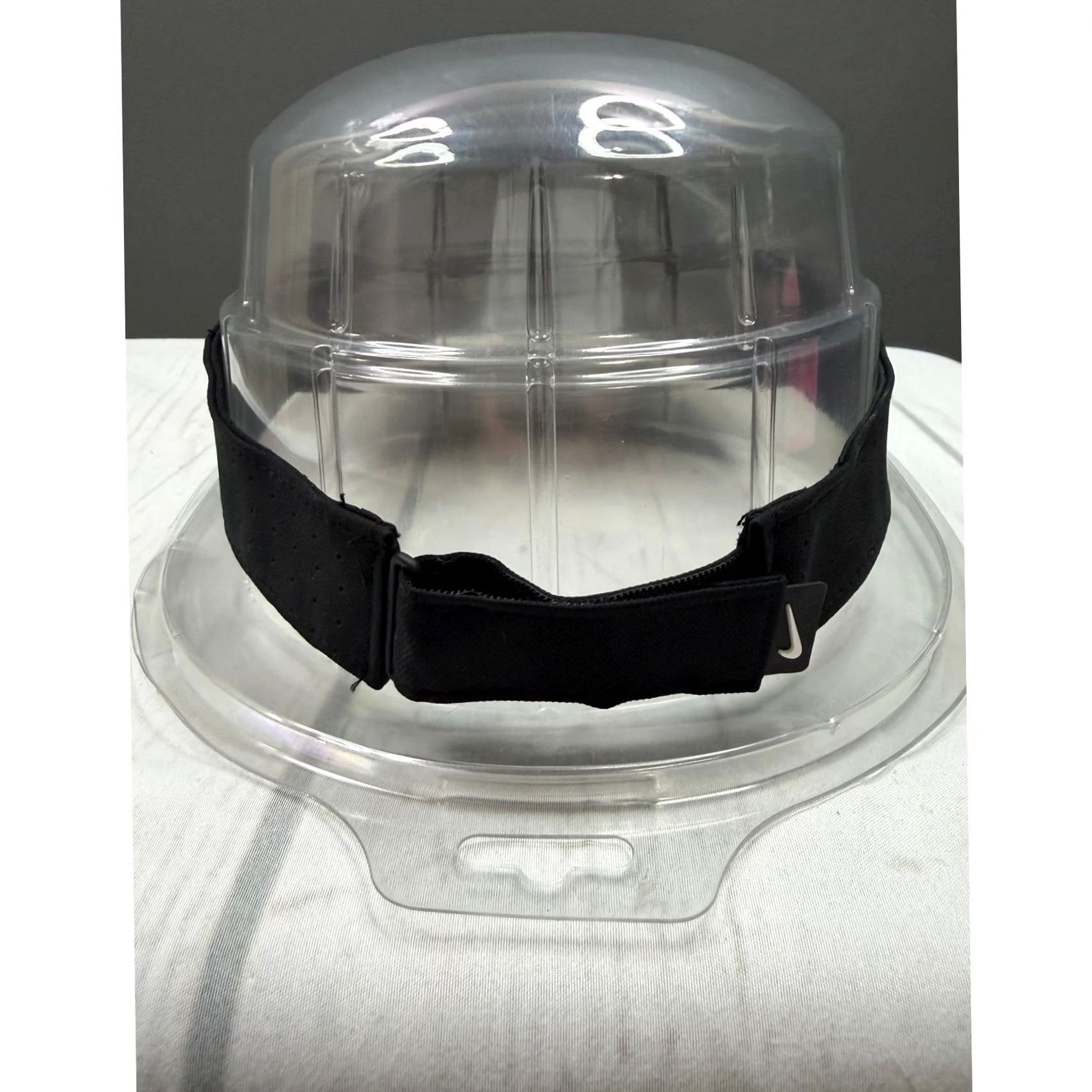 Nike Nike Visor Unisex Black Dri-FIT Perforated Adjustable Athletic Hat OSFM Size ONE SIZE - 5 Thumbnail