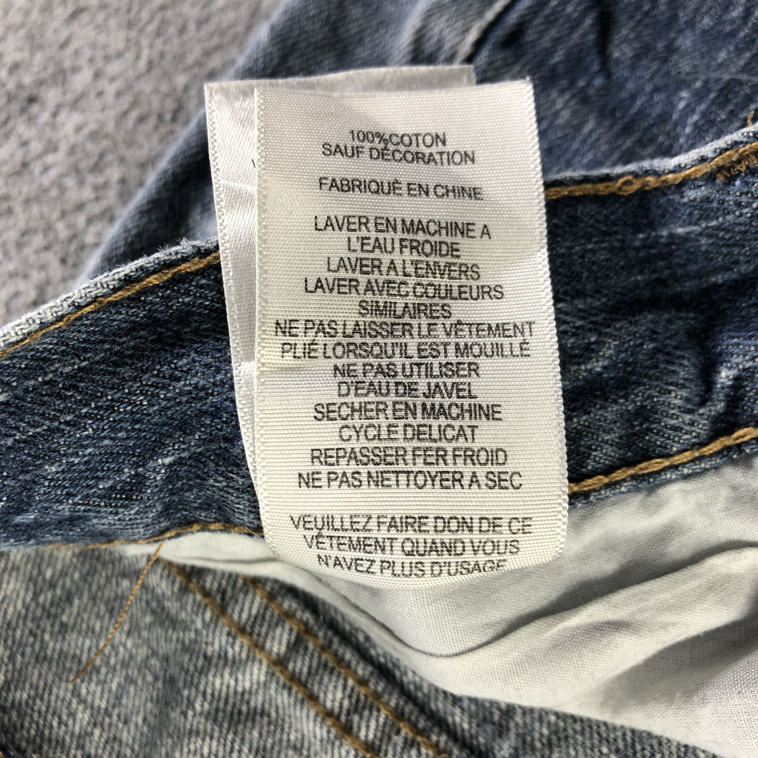 Levi's Vintage Blue Wash Levis 550 Jeans-J3390 Size 30" / US 8 / IT 44 - 11 Thumbnail