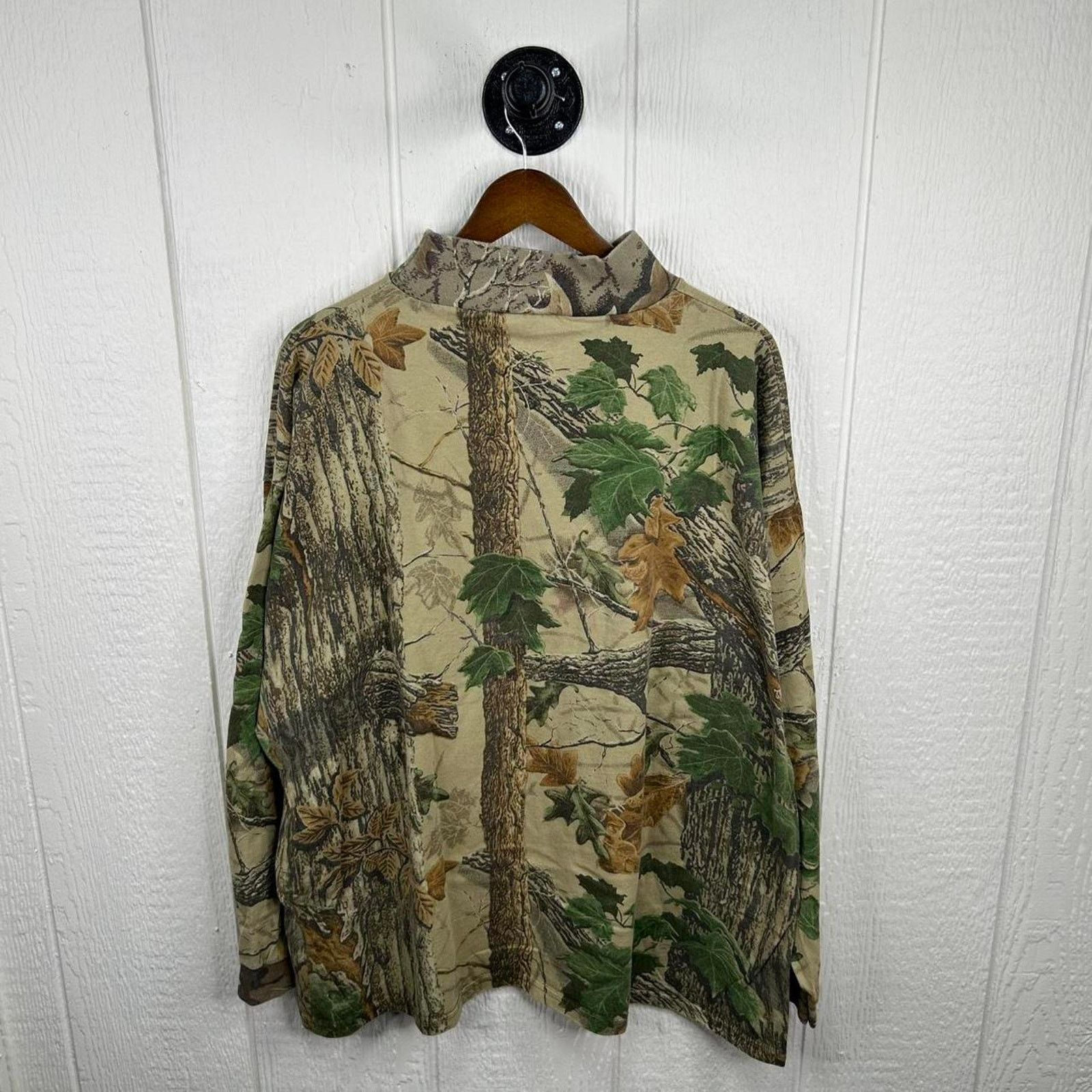 Walls Vintage 90’s Walls Forest Camo Long Sleeve Tee Size 2XL Size US XXL / EU 58 / 5 - 2 Thumbnail