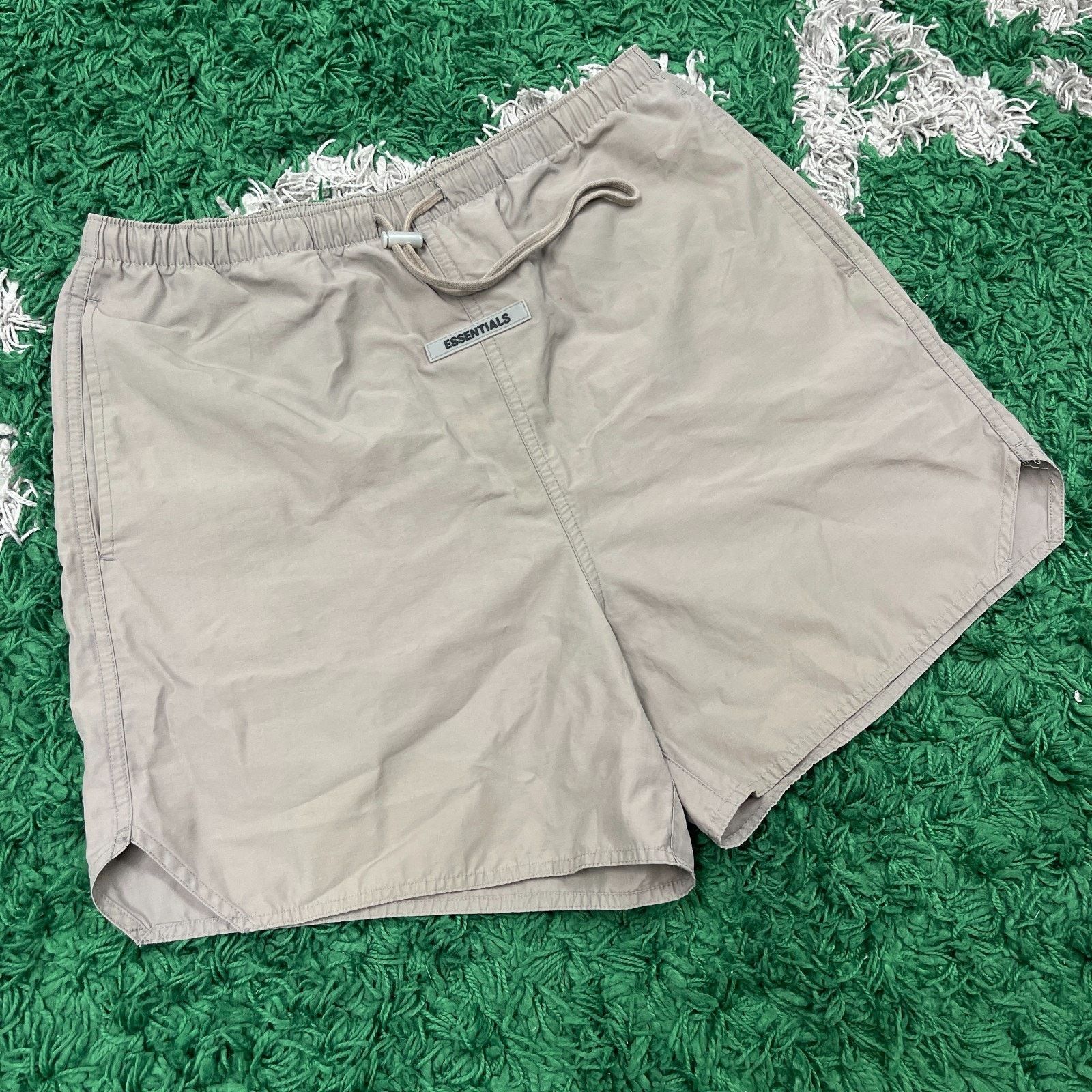 Essentials × Fear of God Fear Of God Essentials Running Shorts Brown Tan Size Small Size US 30 / EU 46 - 2 Thumbnail