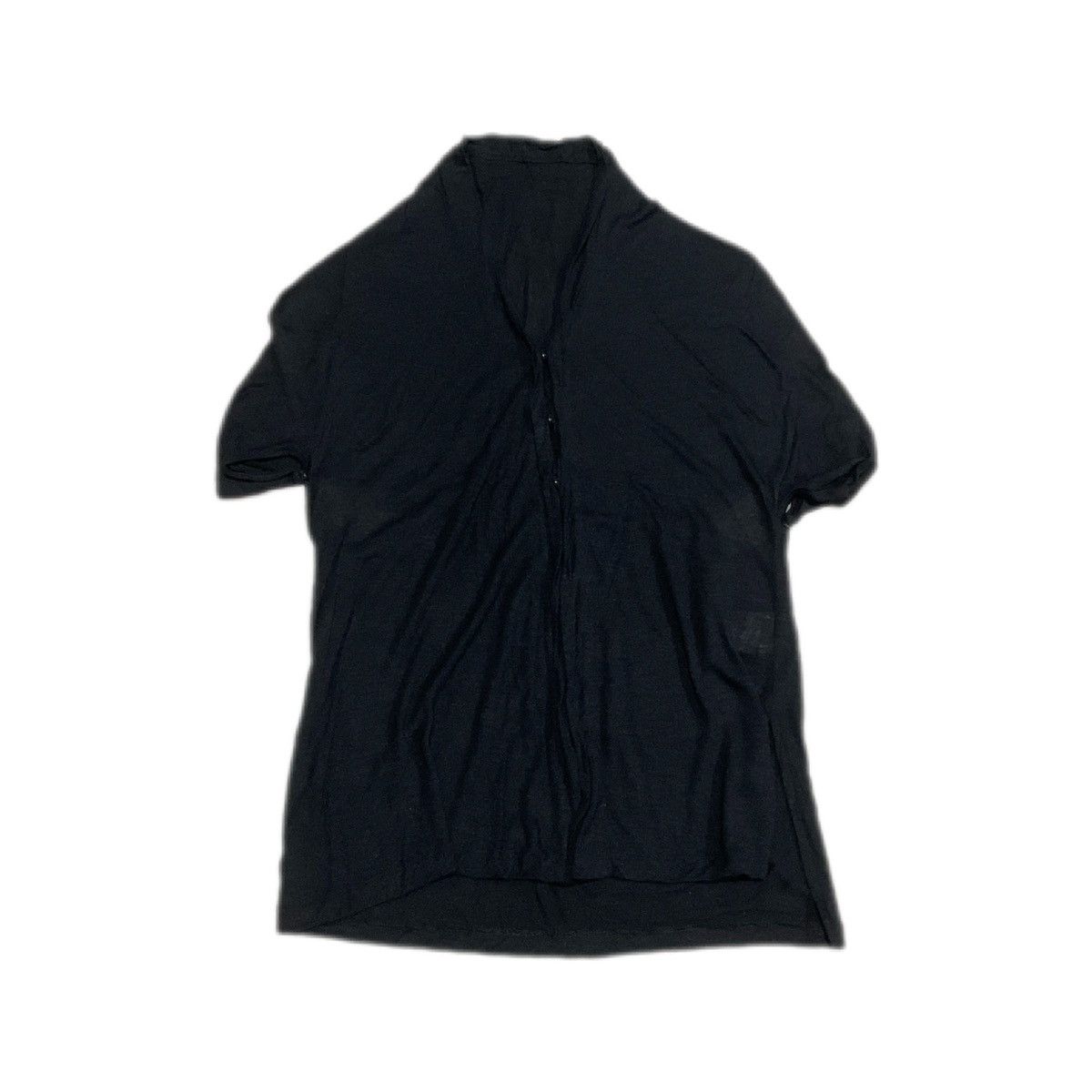 Y's × Yohji Yamamoto 🔥Vintage Yohji Yamamoto + Noir Rayon Shirt Size M / US 6-8 / IT 42-44 - 2 Thumbnail