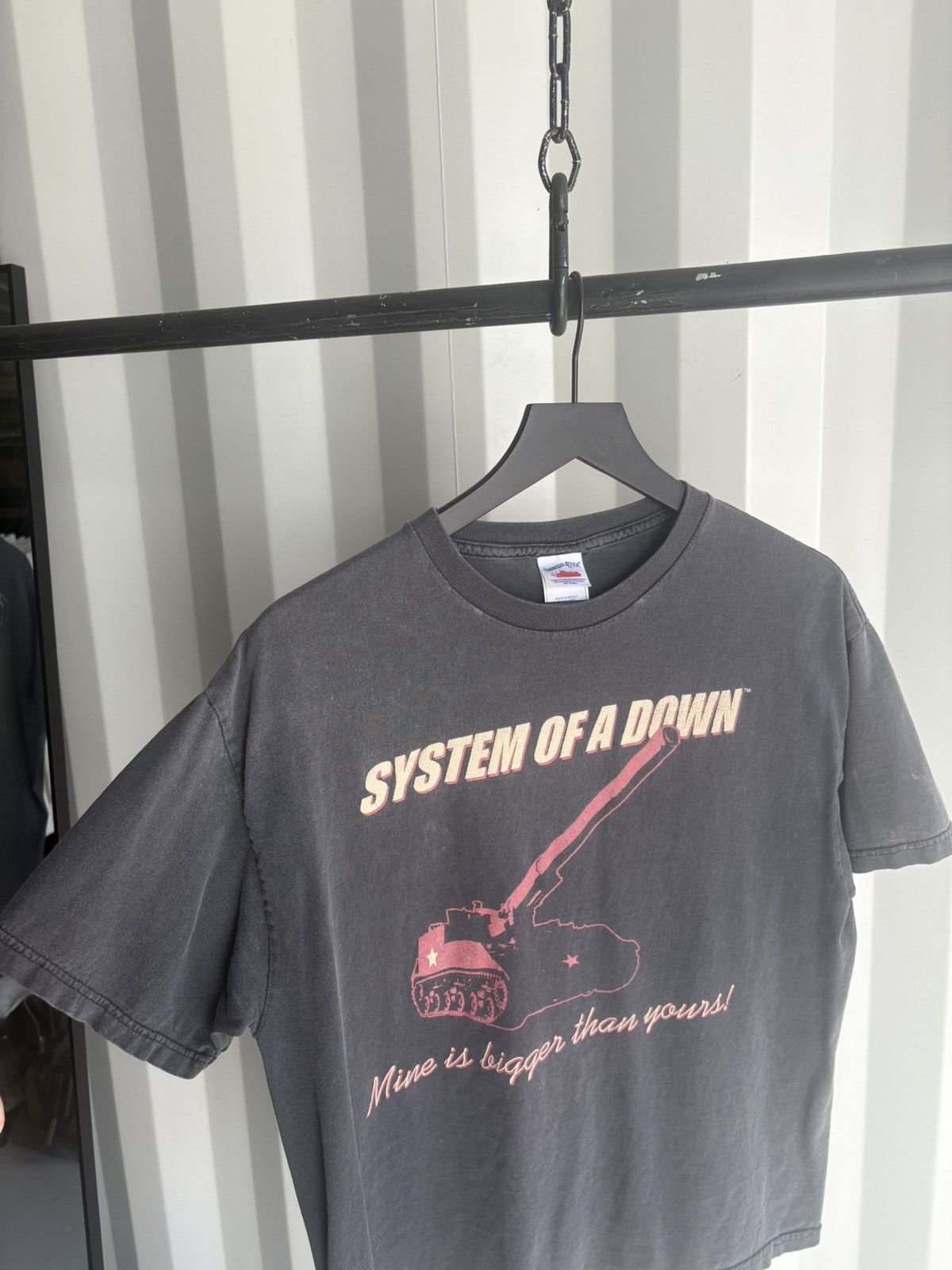 Band Tees Thrashed System of a Down Faded Distressed ERD GRUNGE WCC Size US L / EU 52-54 / 3 - 5 Thumbnail