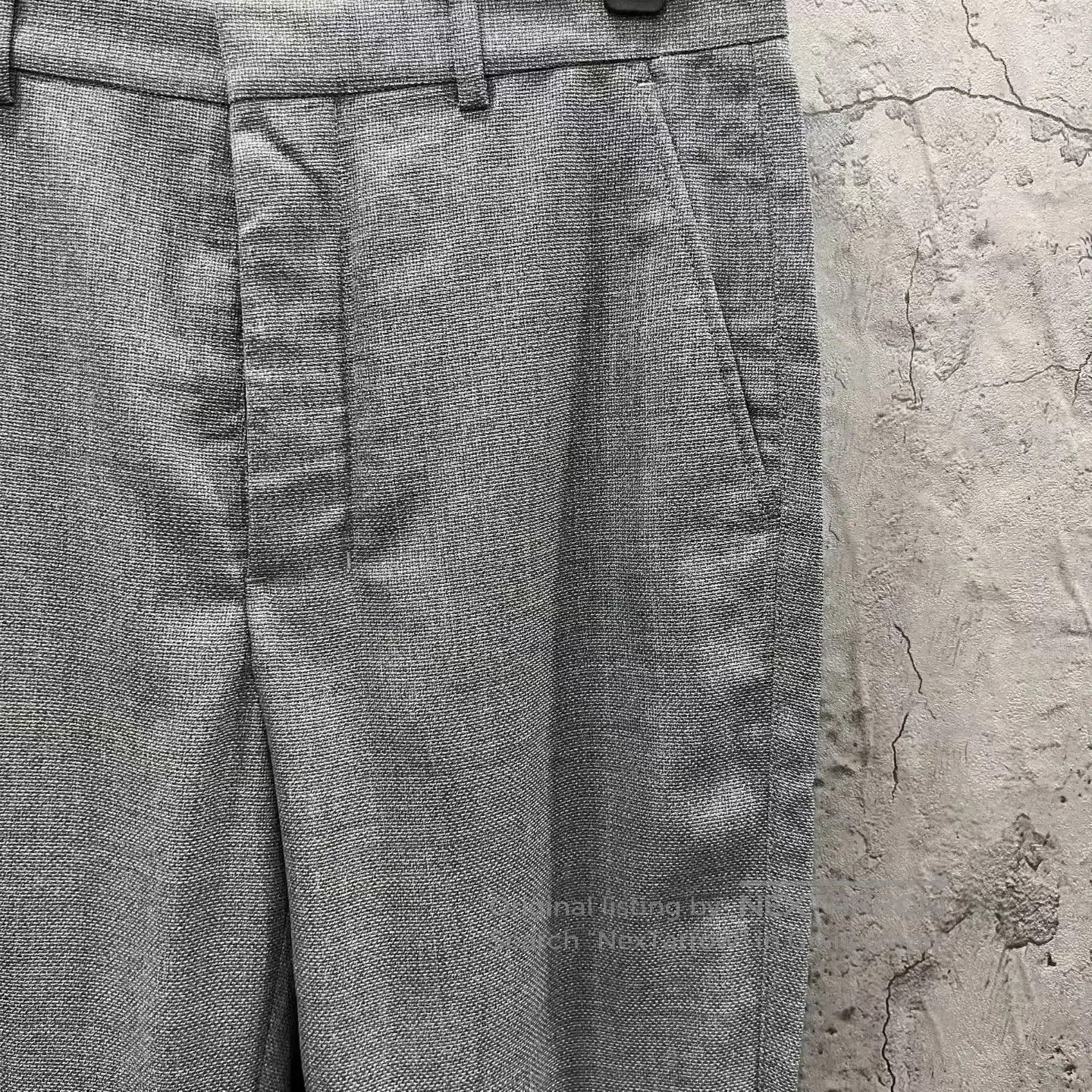 AMI Ami Grey wool trousers| Size 37" - 3 Thumbnail