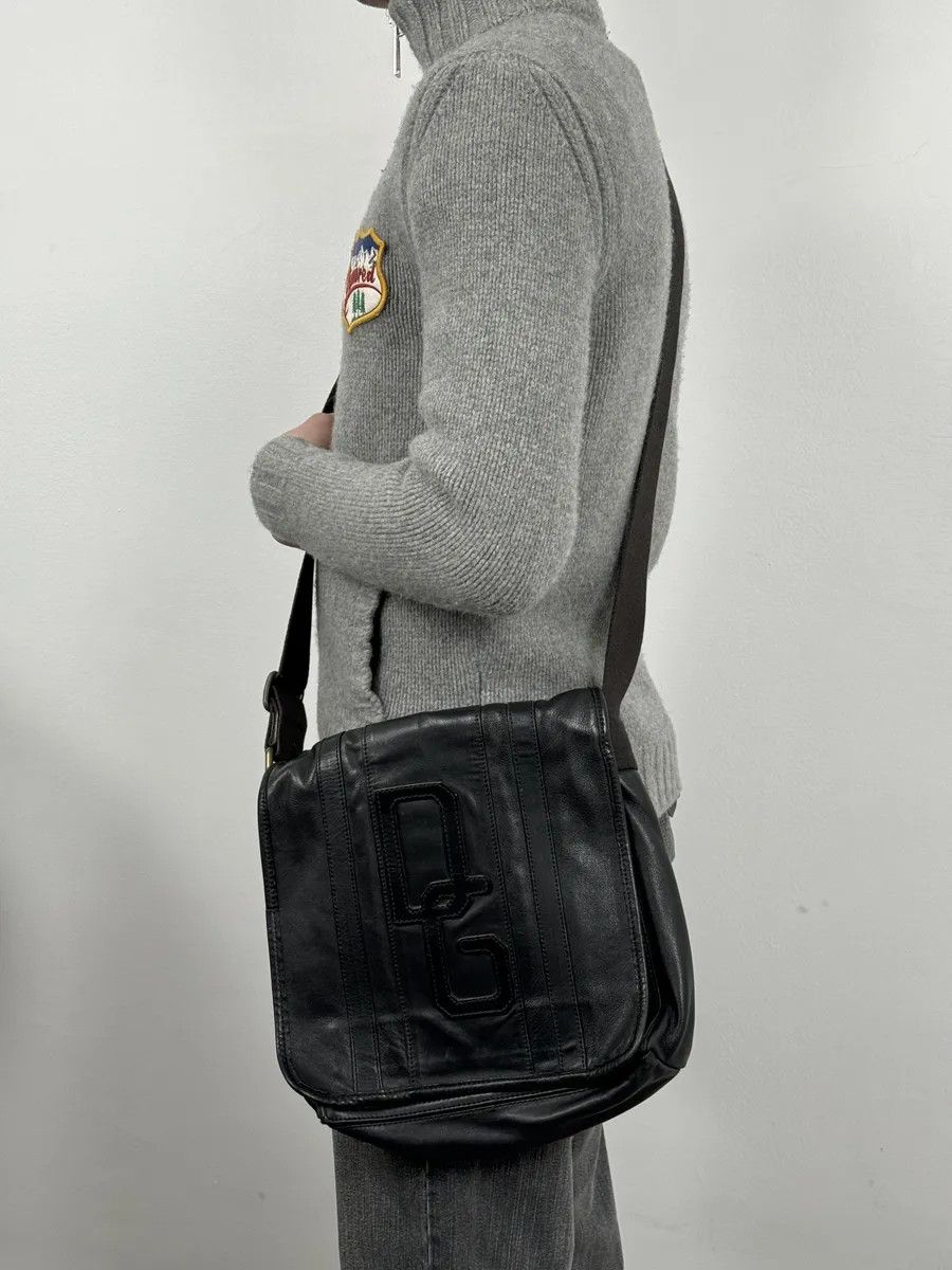 Dolce & Gabbana 2000s Dolce & Gabbana Black Leather Shoulder Bag Size ONE SIZE - 3 Thumbnail