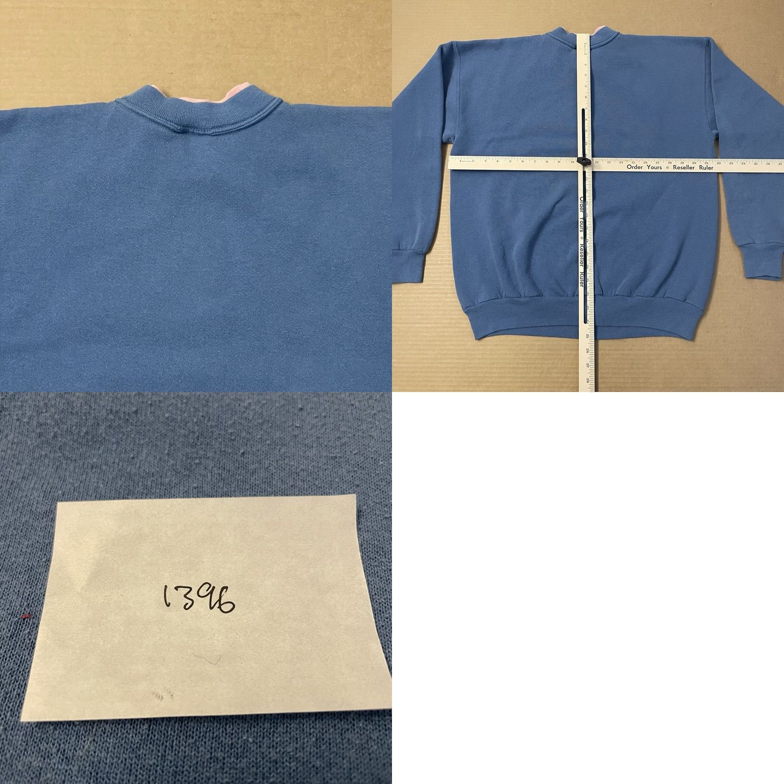 Noah VINTAGE My Town Sweatshirt Shirt Adults Large Blue Graphic Print 90s Y2K USA Mens Size US L / EU 52-54 / 3 - 9 Thumbnail