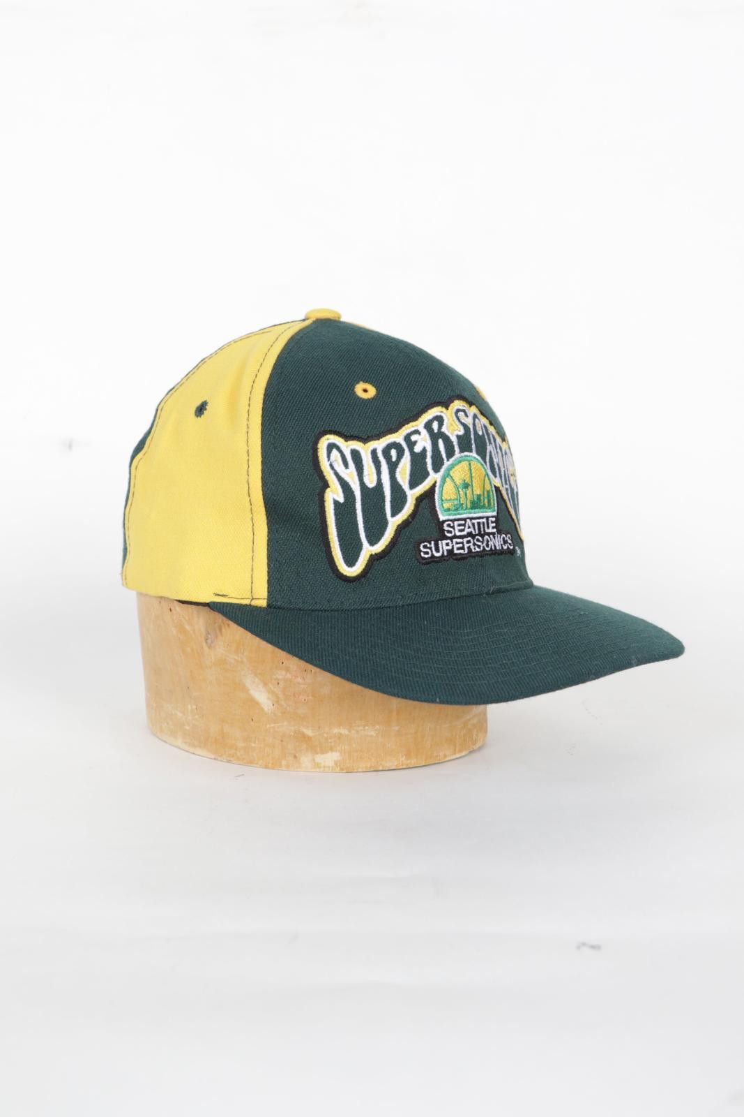 Starter 90's Starter Seattle Supersonics Fitted Cap Size ONE SIZE - 1 Thumbnail