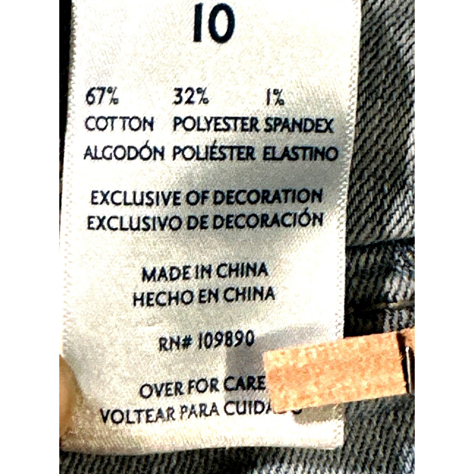 Seven 7 Seven7 Tummyless High Rise Skinny Jeans Light Wash Distresse Size 32" / US 10 / IT 46 - 12 Thumbnail