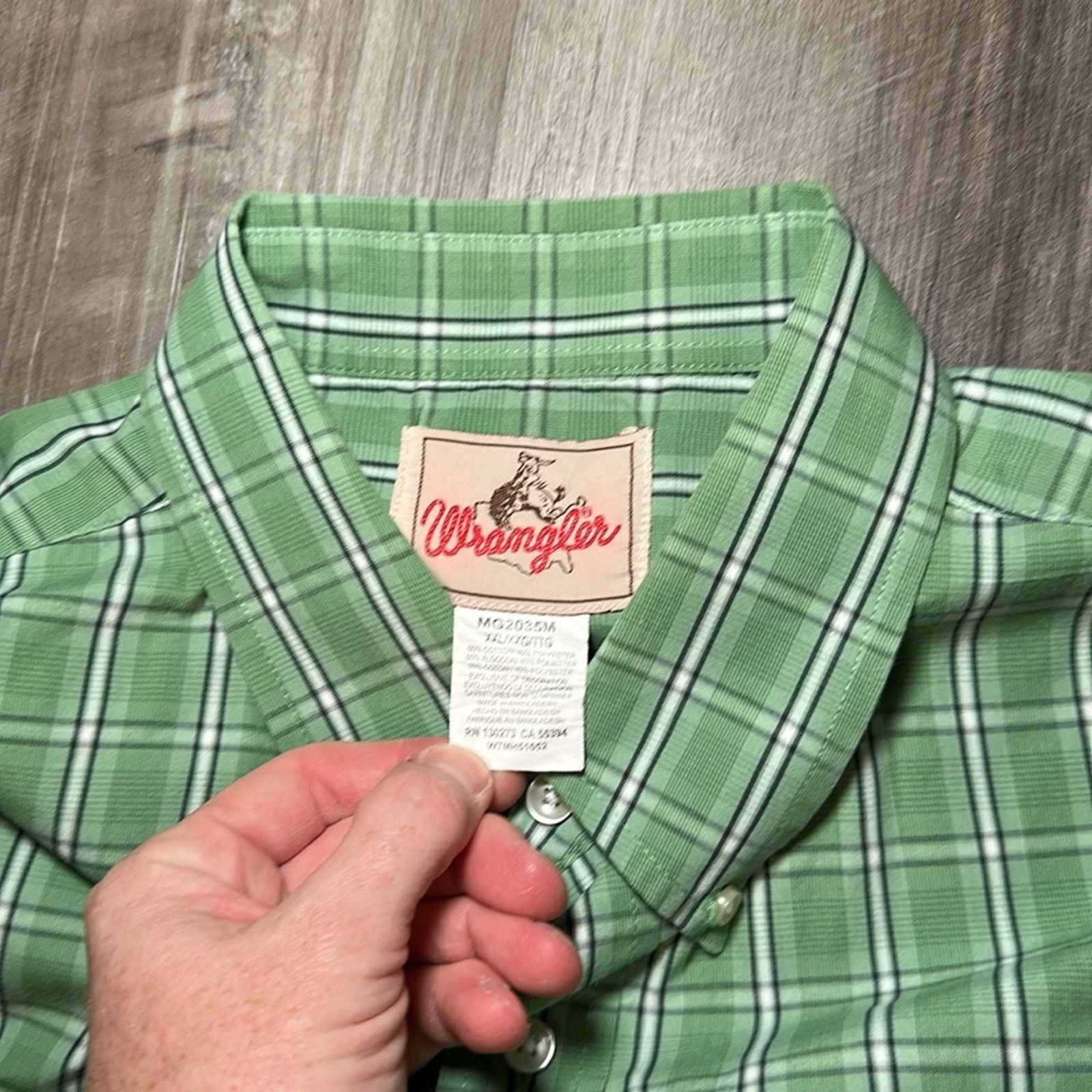 Wrangler Wrangler Western Long Sleeve Button Down - 2XL Size US XXL / EU 58 / 5 - 6 Thumbnail