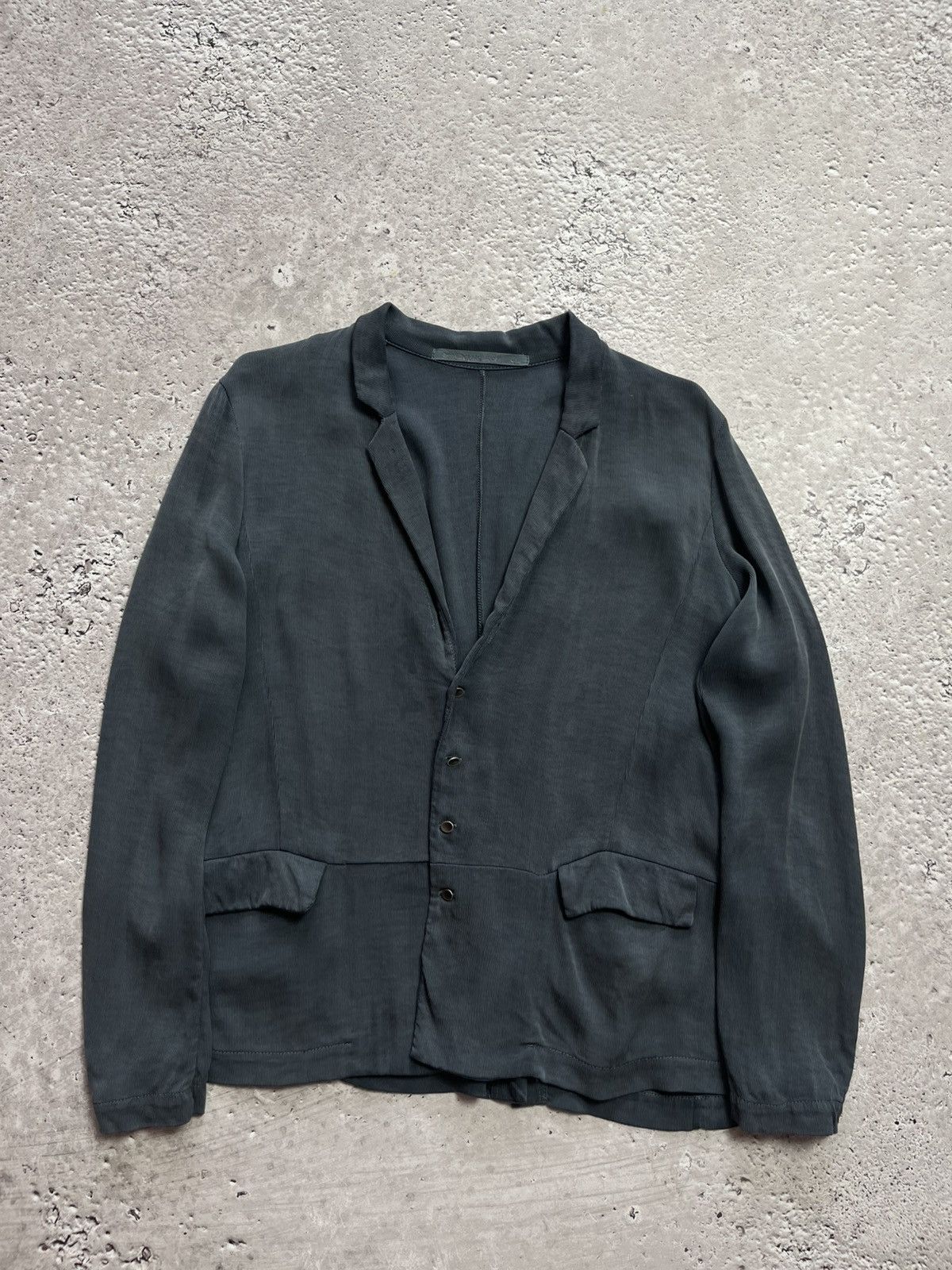 Transit Transit Par-Such Cupro Stretch Blazer Jacket Made in Italy Size S / US 4 / IT 40 - 1 Thumbnail