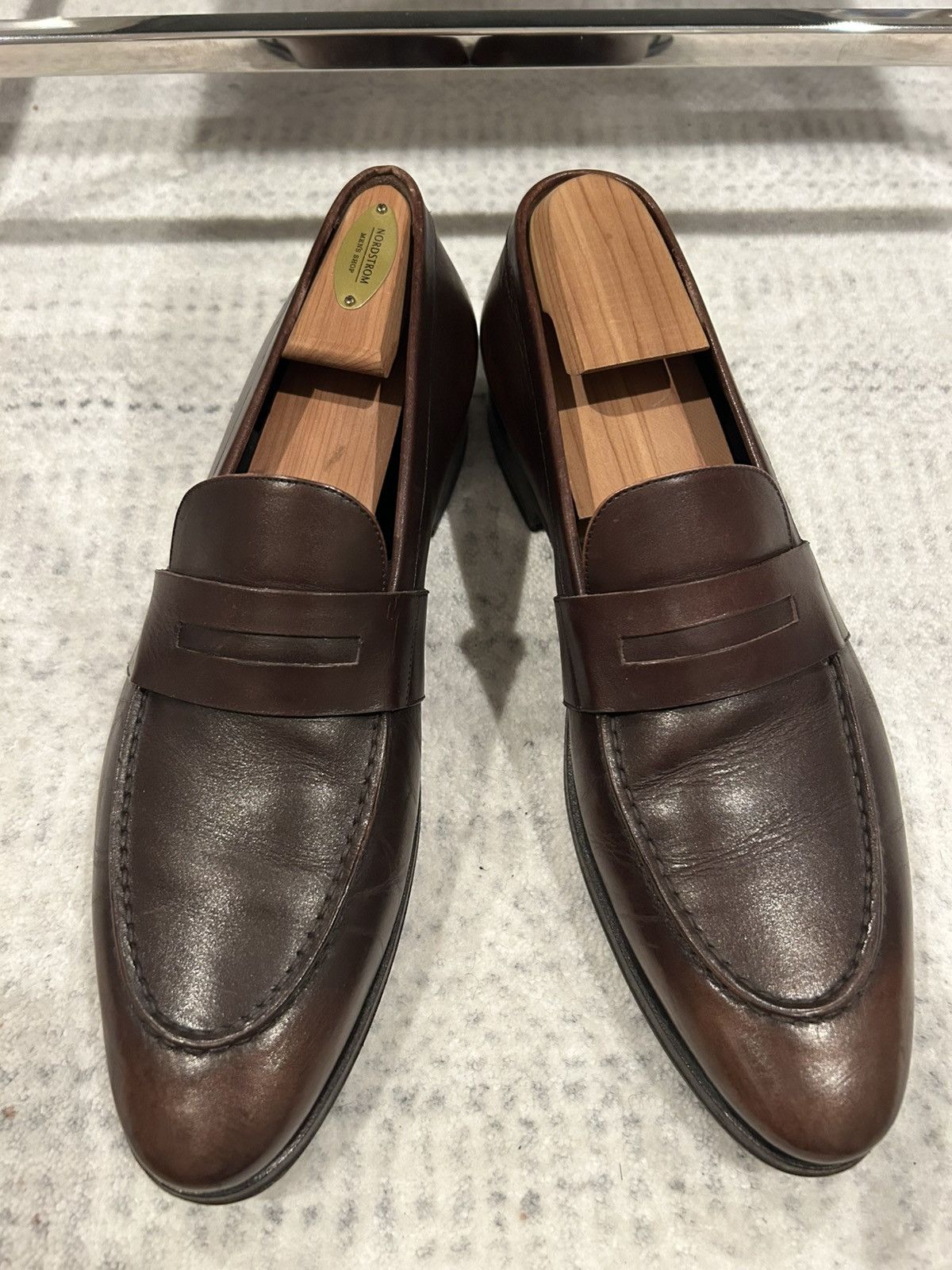 Yves Saint Laurent Yves Saint Laurent - Brown Dress Shoes Size US 9 / EU 42 - 2 Thumbnail