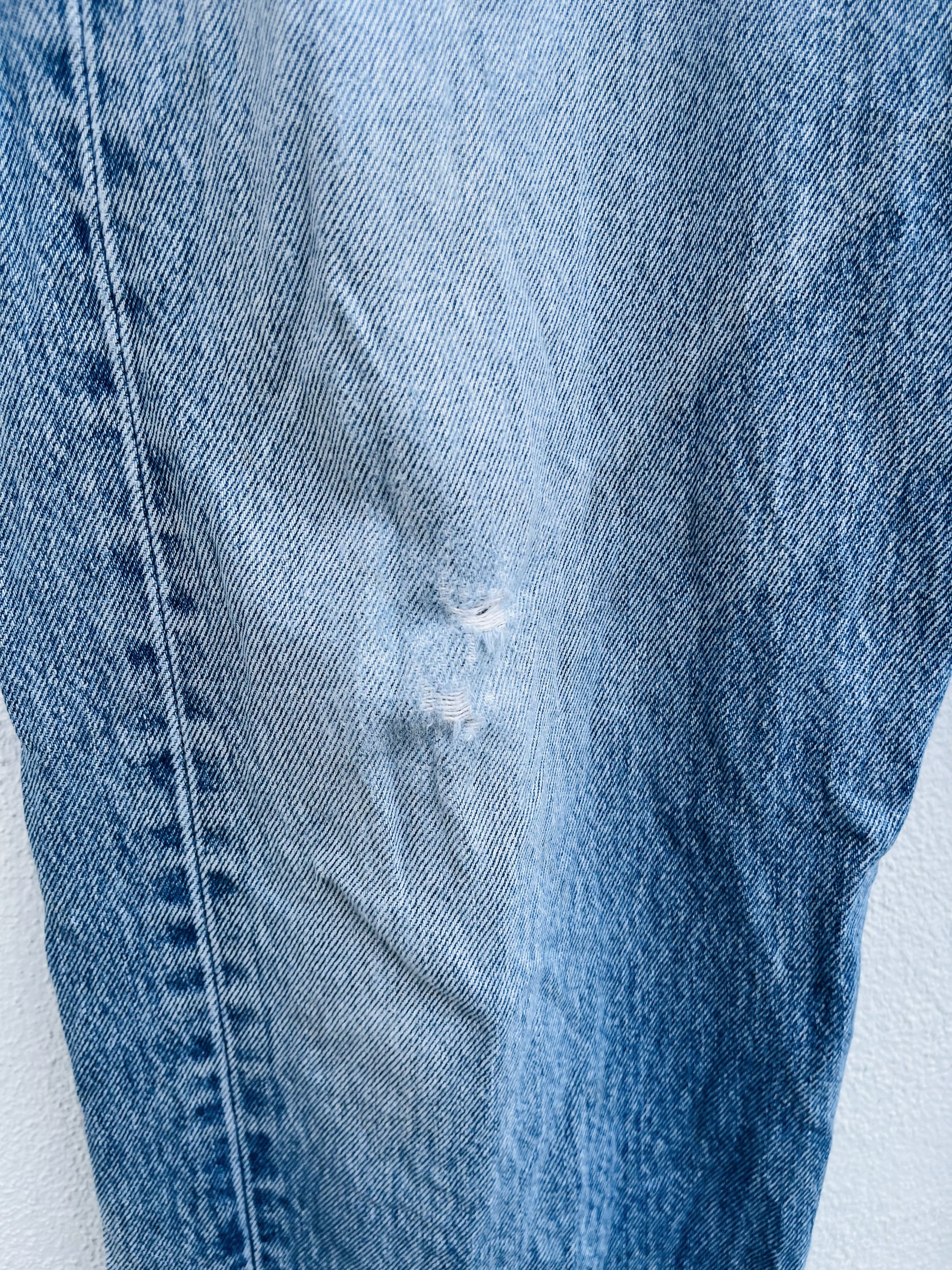 Levi's Vintage Clothing × Vintage Vintage 90s Levis Distressed Kurt Cobain Fashion Style Size US 33 - 15 Thumbnail