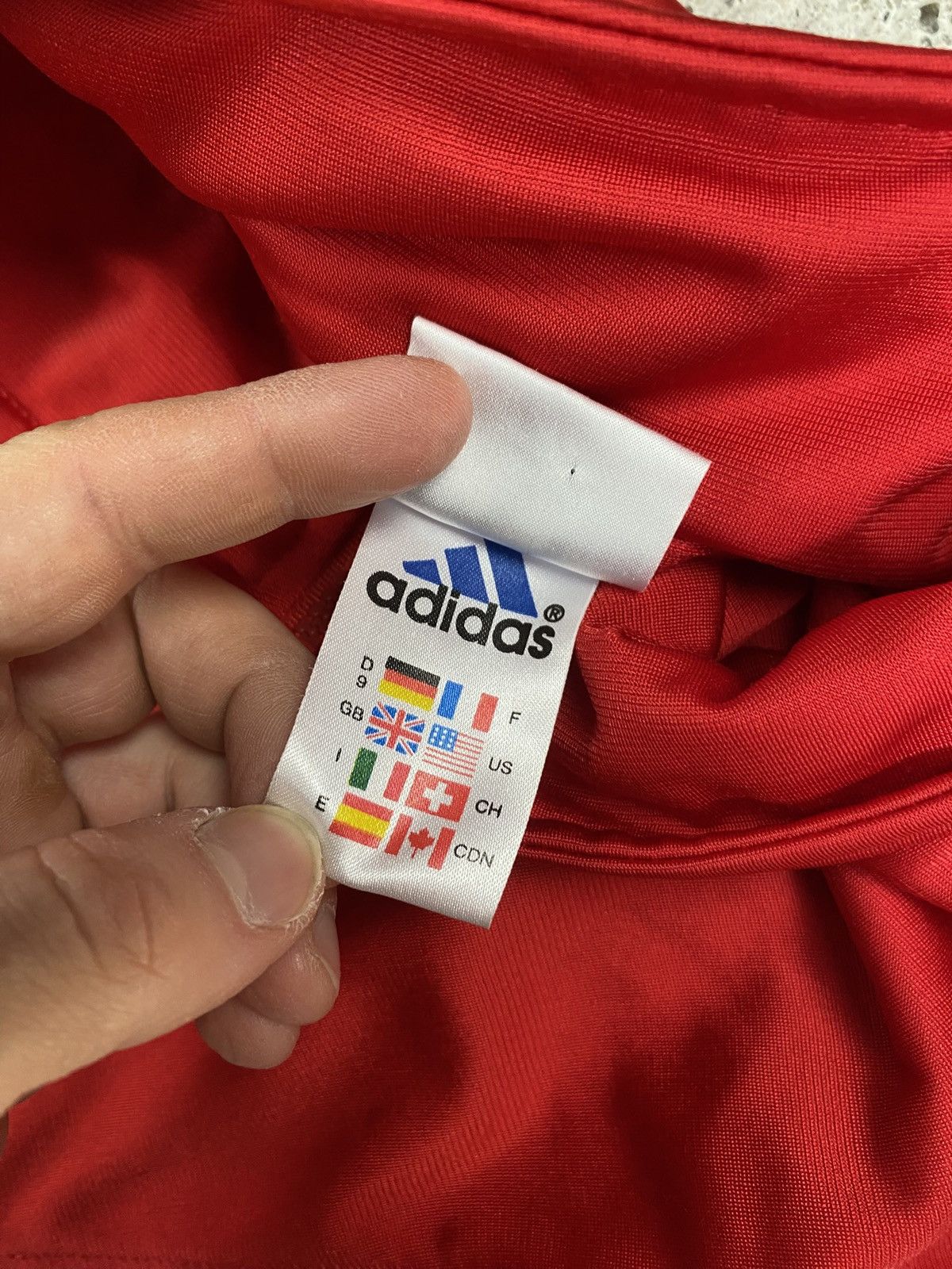 Adidas Adidas vintage tracksuit set red 90s Size US XXL / EU 58 / 5 - 5 Thumbnail