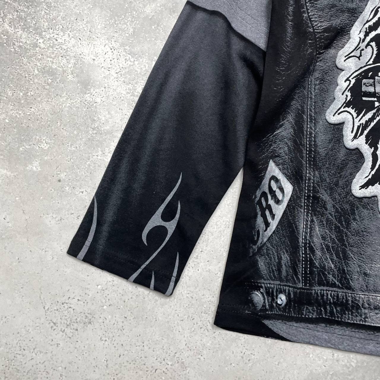 Band Tees NWT Sons Of Anarchy 2017 All Over Print Long Sleeve T Shirt Size US S / EU 44-46 / 1 - 19 Thumbnail