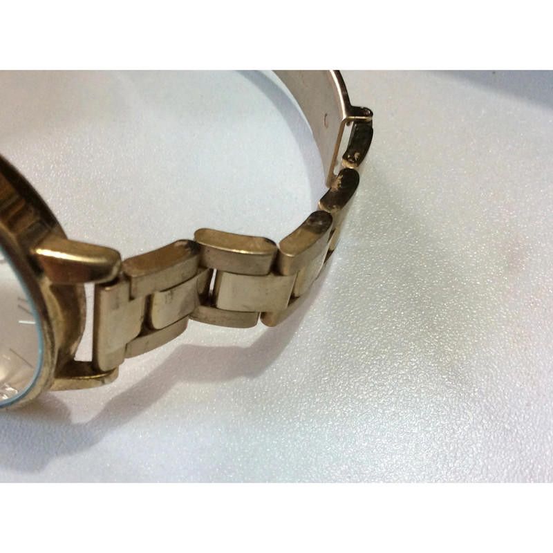 Designer Olivia gold dial stainless steel watch Size ONE SIZE - 3 Thumbnail