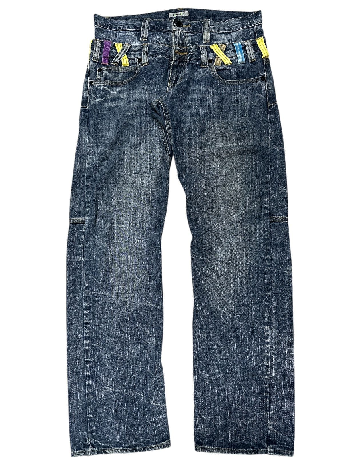 Kapital Native Double Focus Doube Waist Denim. Size US 34 / EU 50 - 1 Thumbnail
