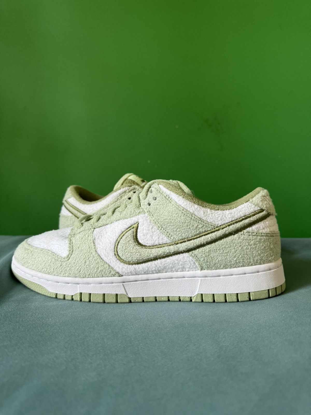 image of Nike Dunk Low Honeydew 2022 Shoes in Green, Women's (Size 9.5)