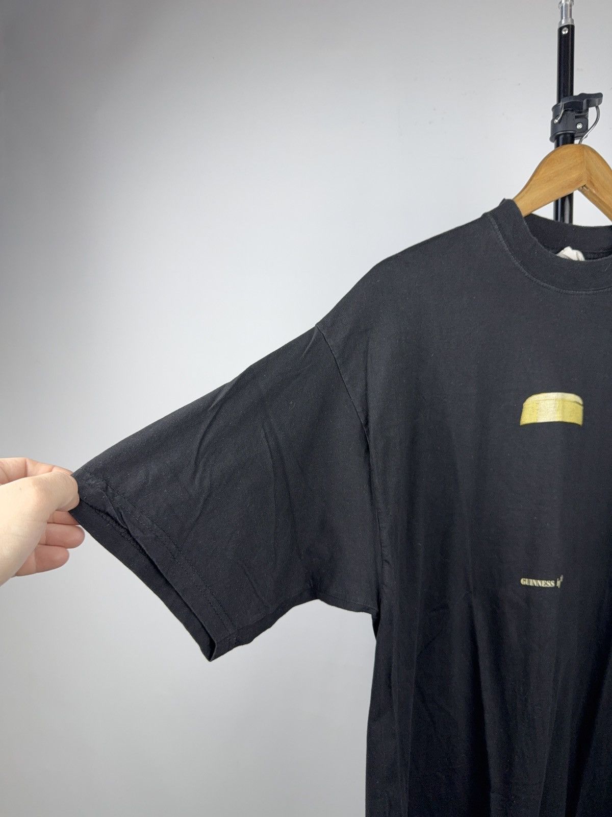 Vintage 90s Vintage Guinness By Night Beer Promo Graphic T Shirt Size US L / EU 52-54 / 3 - 4 Thumbnail