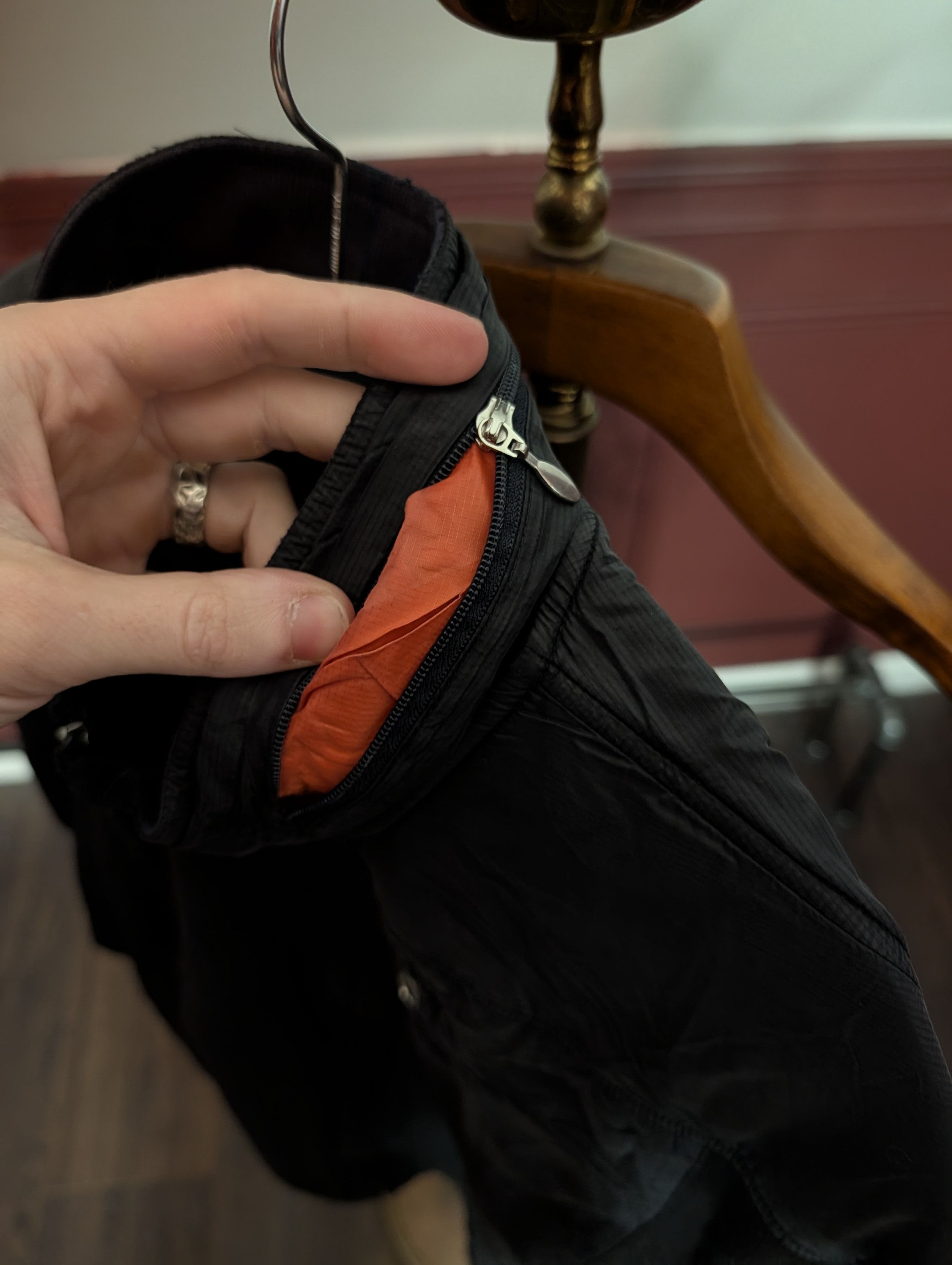 Other SCAPPINO Black Fleece Hidden Hood Zip-up Jacket Size US L / EU 52-54 / 3 - 8 Thumbnail