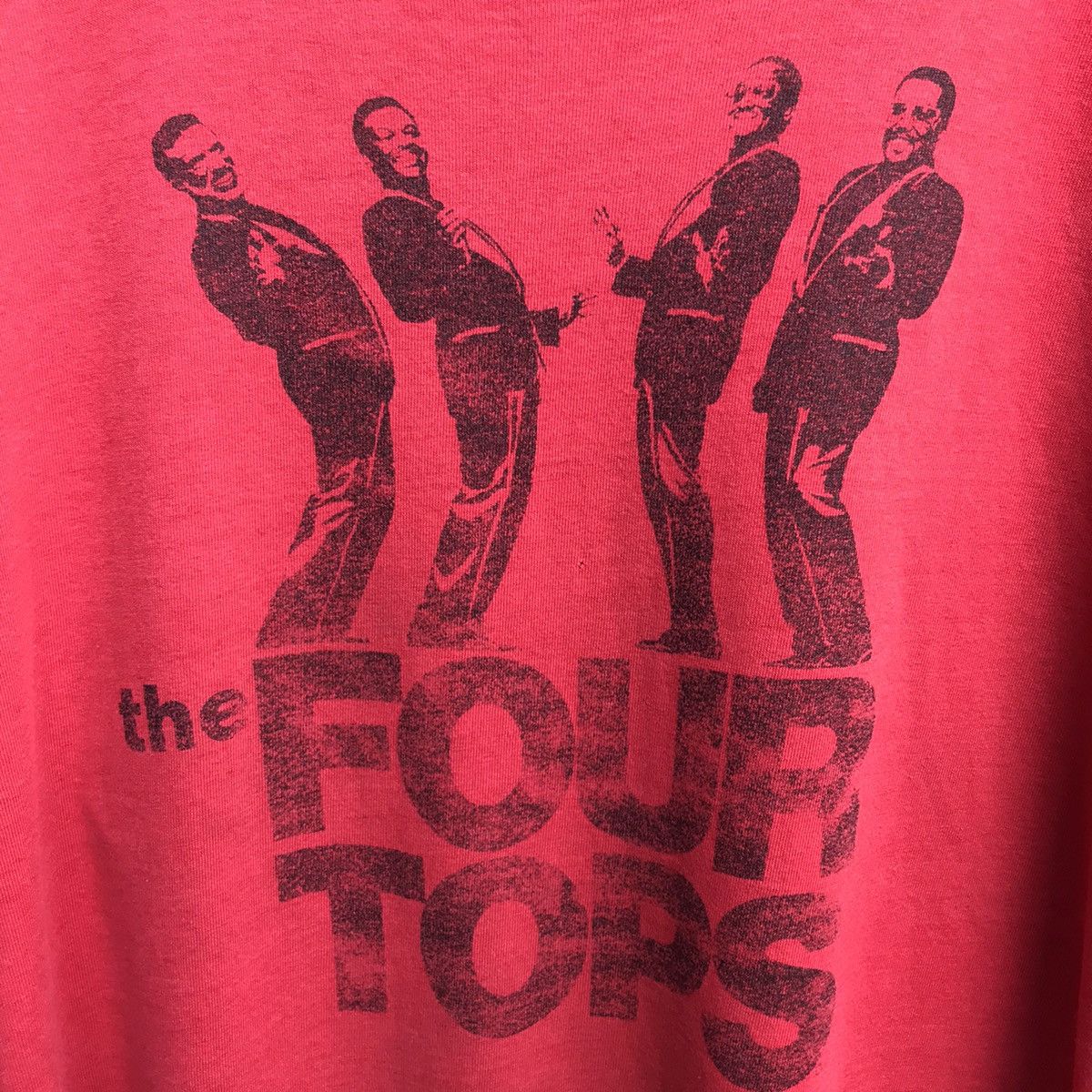 Band Tees Vintage 90s THE FOUR TOPS soul pop band tee Size US XL / EU 56 / 4 - 4 Thumbnail