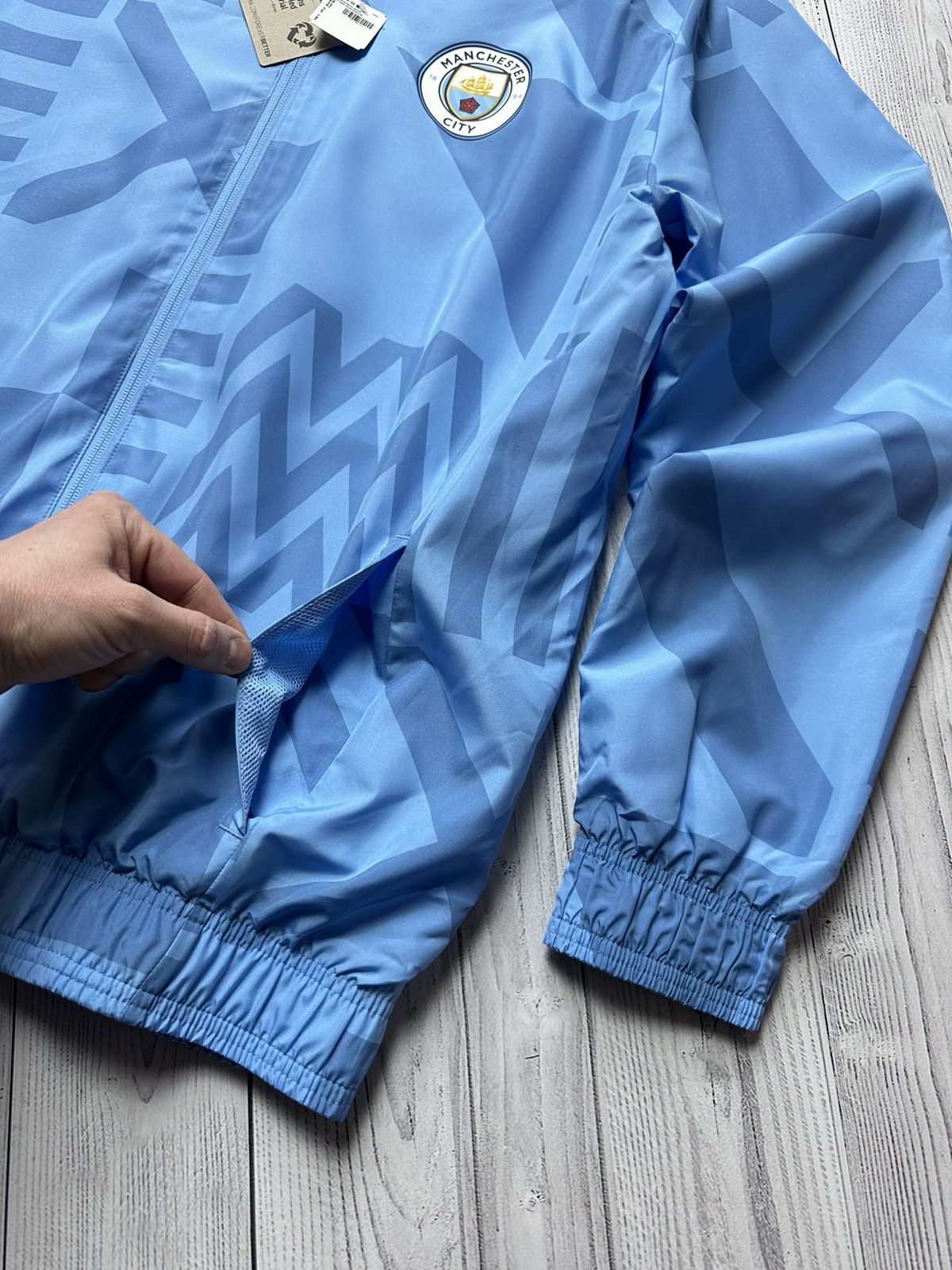 Puma Manchester City puma soccer jacket blue size M Size US M / EU 48-50 / 2 - 6 Thumbnail