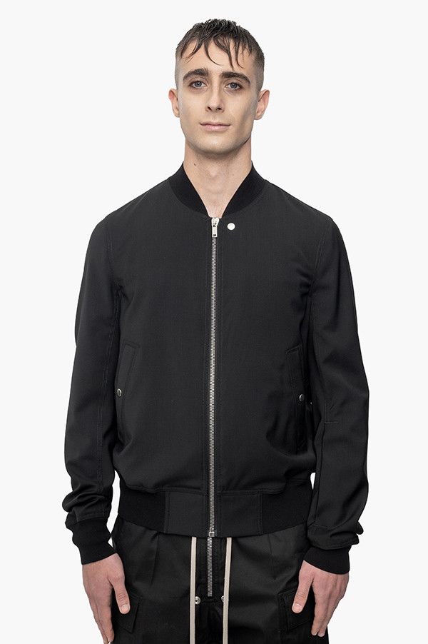 Rick Owens o1s1v1n0724 Bombers Jackets in Black Size US M / EU 48-50 / 2 - 1 Thumbnail