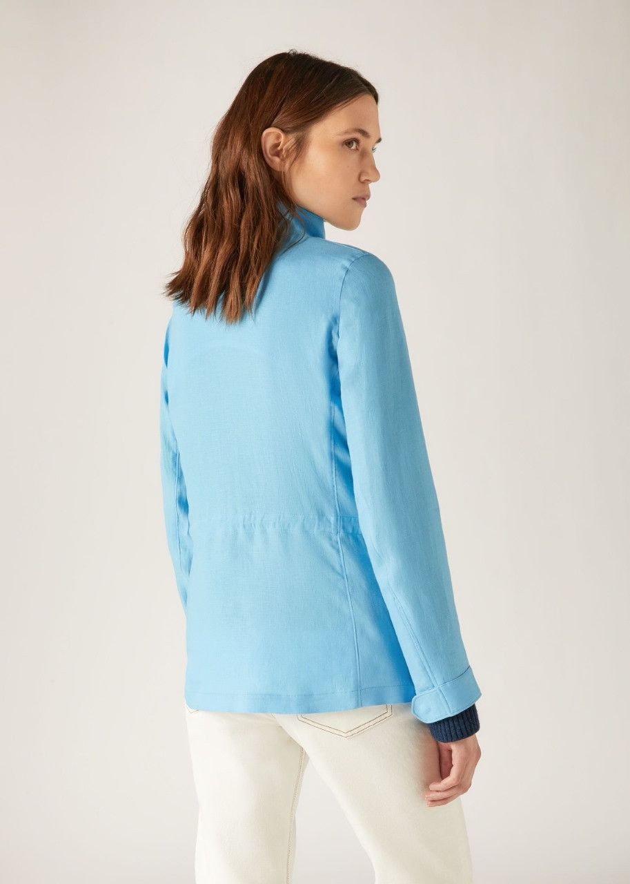 Loro Piana o1srvl11e0424 Jacket in Blue Size XL / US 12-14 / IT 48-50 - 5 Thumbnail