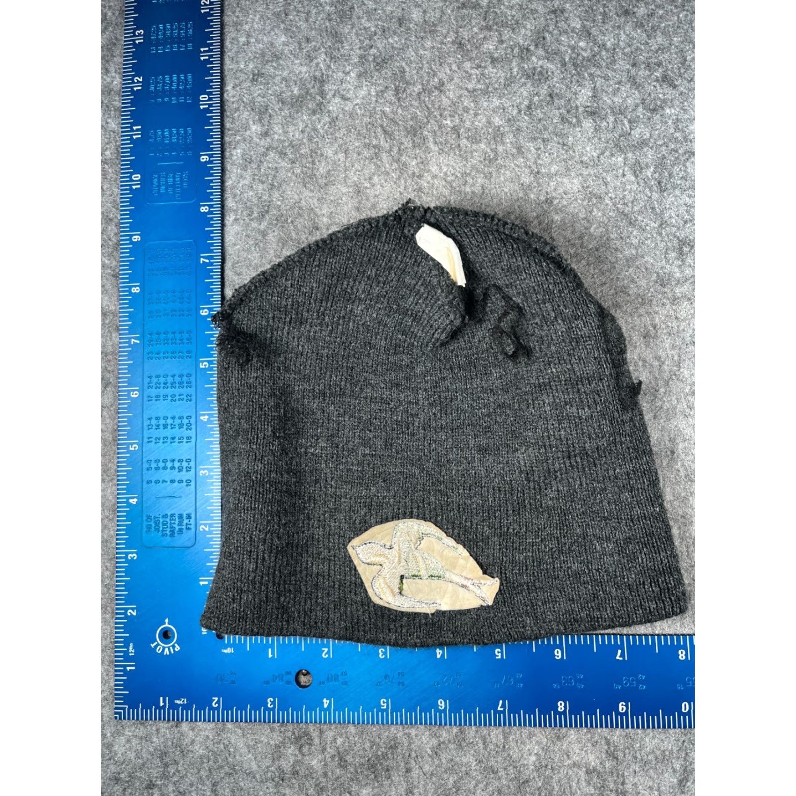 Logo 7 Headmaster Beanie Toque Adult One Size Gray Knit 100% Acrylic Made USA Headmaster Beanie Kid? Size ONE SIZE - 6 Thumbnail