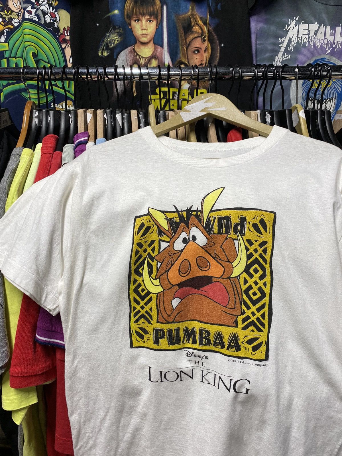 Vintage Vintage 90’s Lion King Movie Tee Shirt Medium Size US M / EU 48-50 / 2 - 4 Thumbnail