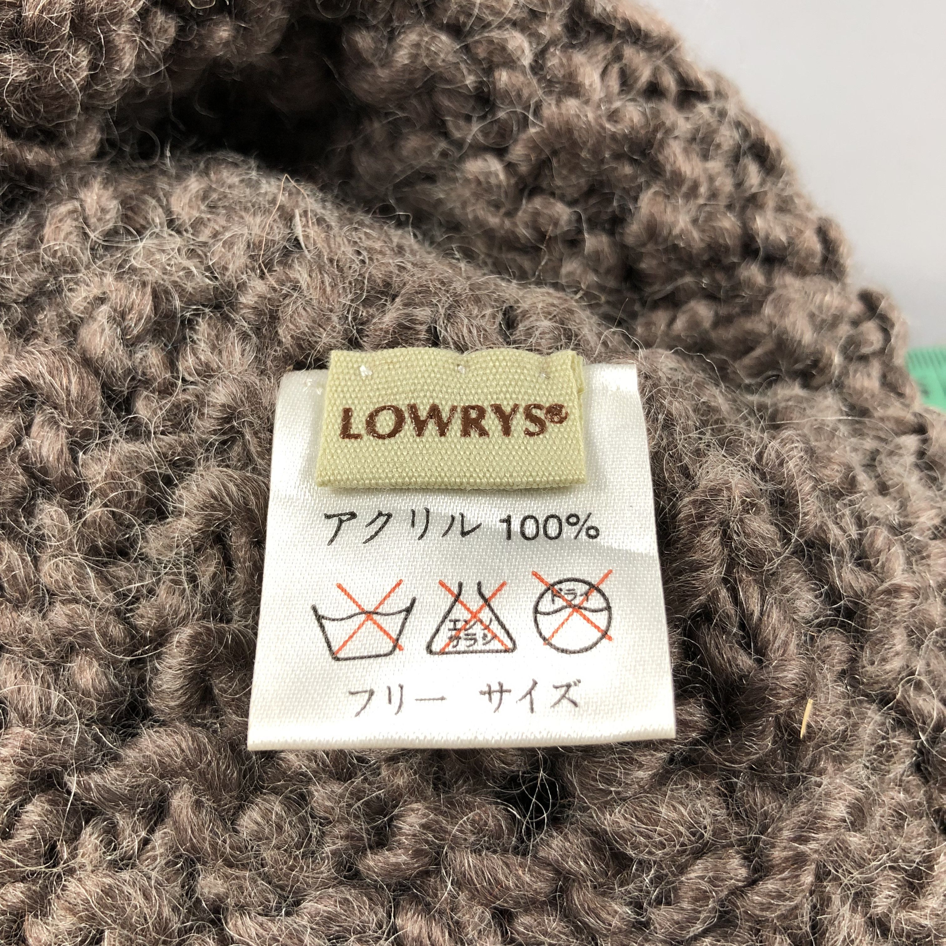 LOWRYS FARM Lowrys Cable Knit Fisherman Beanie Snowcap Snow Hat B941 Size ONE SIZE - 5 Thumbnail