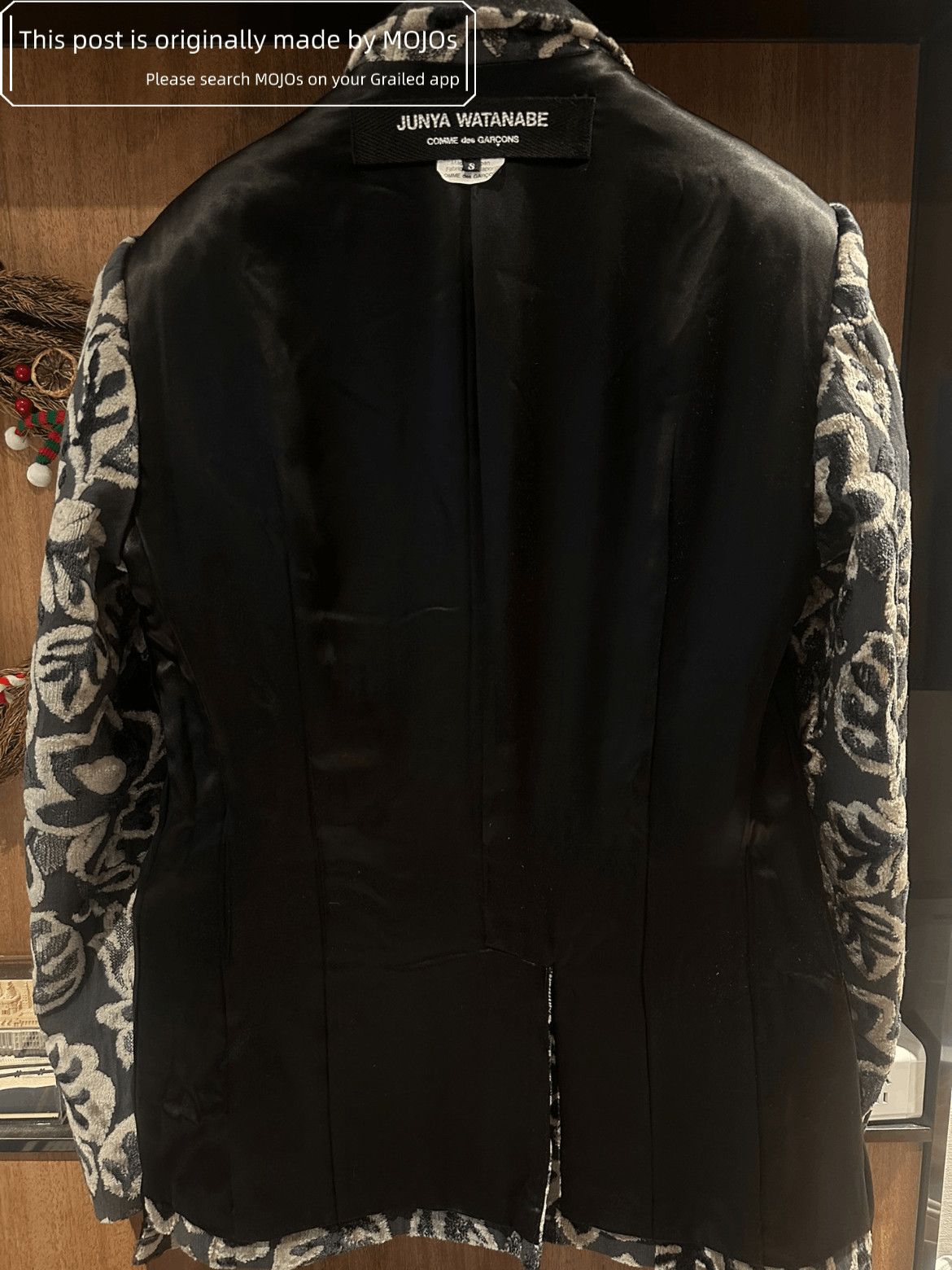 Junya Watanabe Junya Watanabe 19AW Runway Flower Pattern Joint Jacket Size US S / EU 44-46 / 1 - 4 Thumbnail