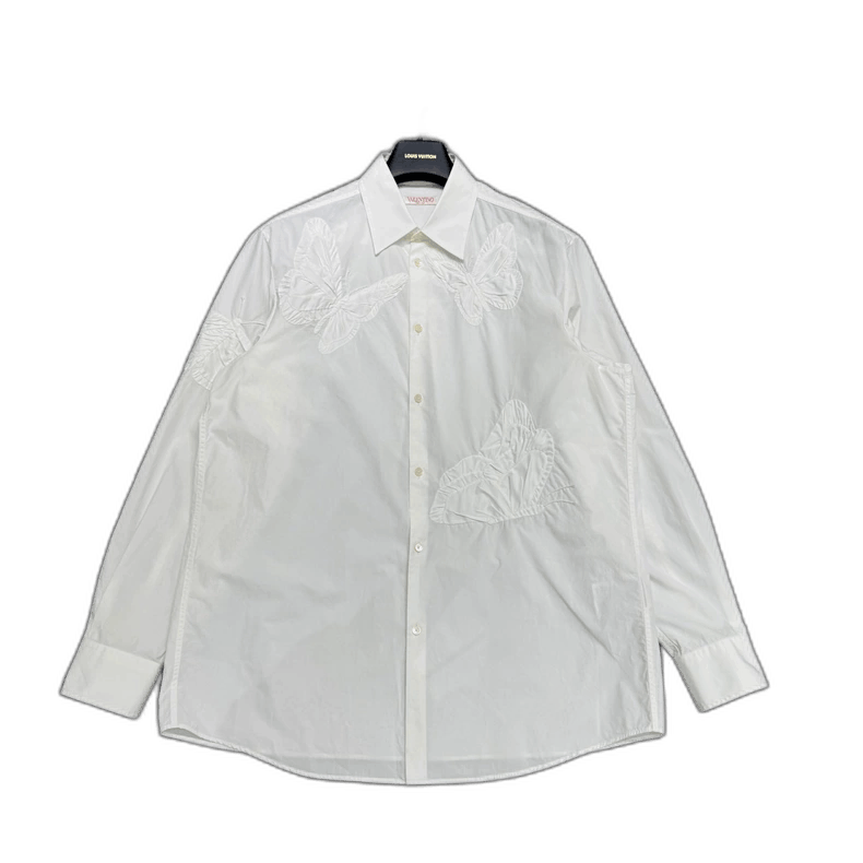 Valentino Valentino Floral Long Sleeve Shirt Size US L / EU 52-54 / 3 - 1 Thumbnail