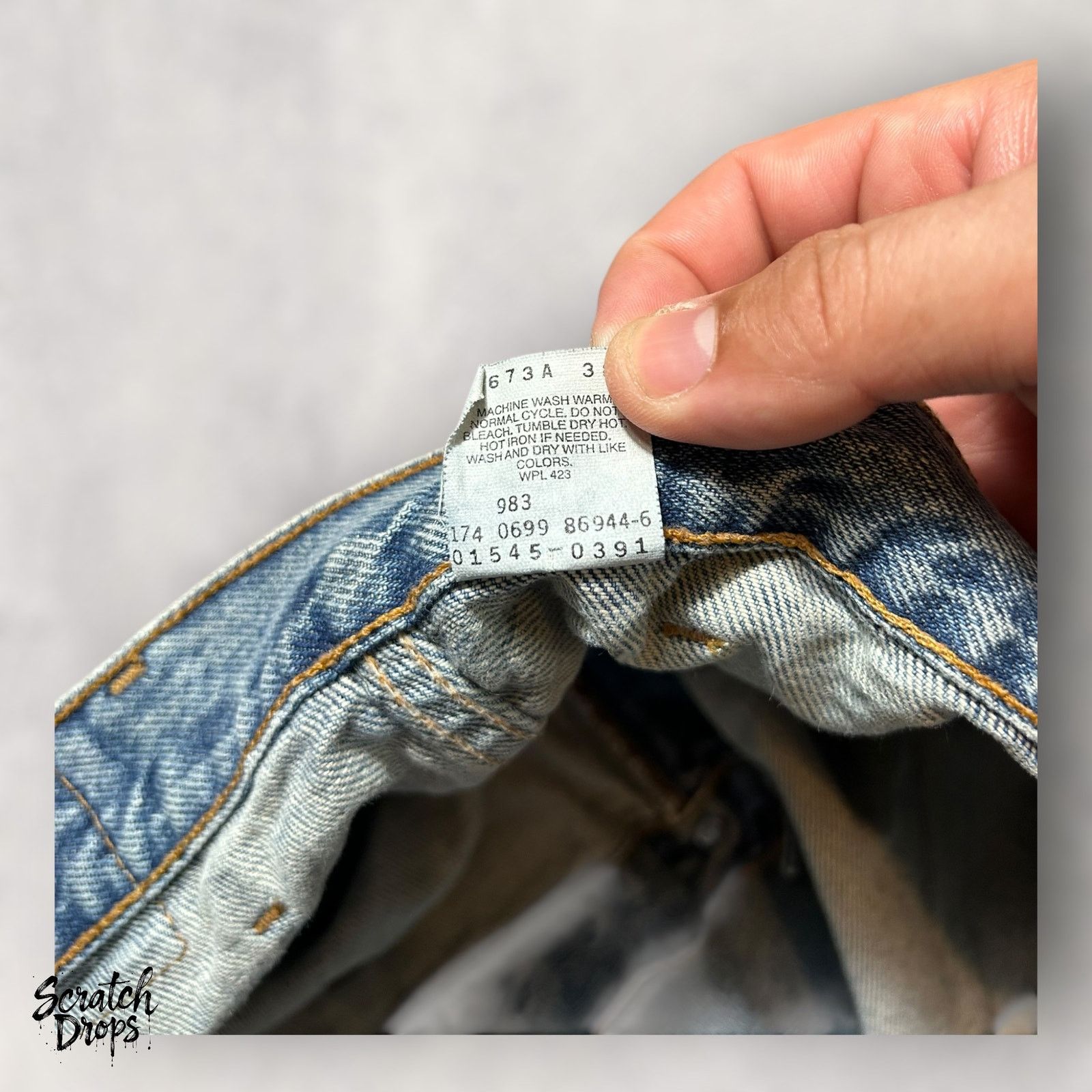 Levi's Vintage Levi's Signature 545 Men's Jeans Deadstock W54 L32 Size US 38 / EU 54 - 4 Thumbnail