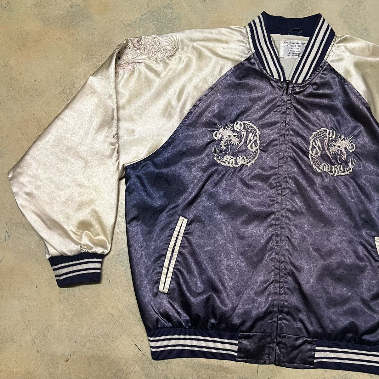Japanese Brand Sukajan Big Logo Bomber Style Jacket Size US L / EU 52-54 / 3 - 12 Thumbnail