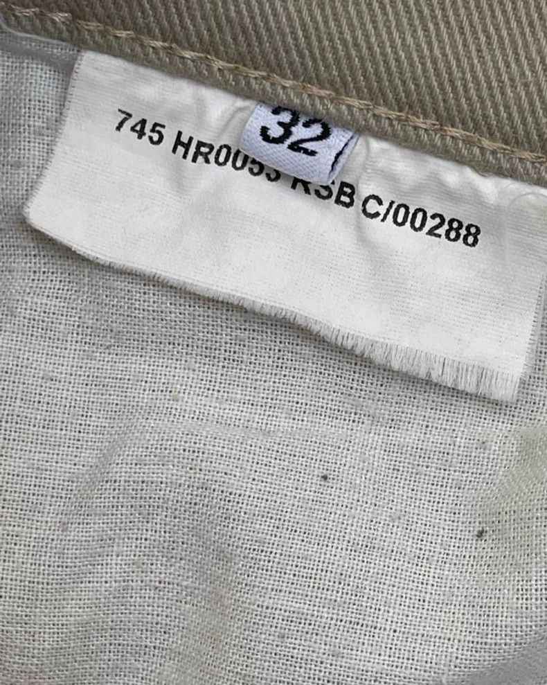 Helmut Lang HELMUT LANG Blue and white double pocket jeans Size US 32 / EU 48 - 4 Thumbnail