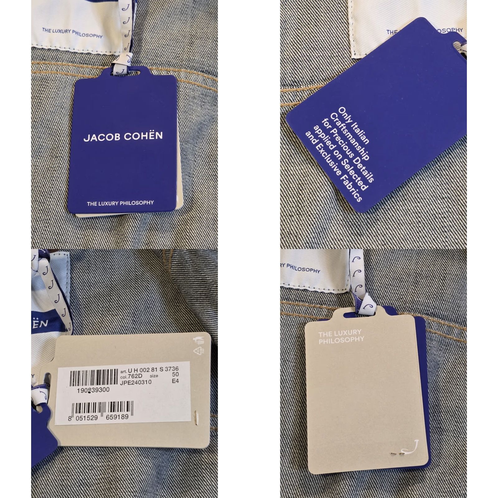 Jacob Cohen VINTAGE N/A Size US L / EU 52-54 / 3 - 10 Thumbnail
