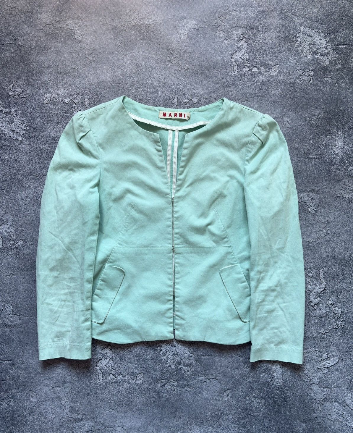 Marni Vintage Marni Luxury Women’s Blazer Jacket Size 40 Rare Size S / US 4 / IT 40 - 1 Thumbnail