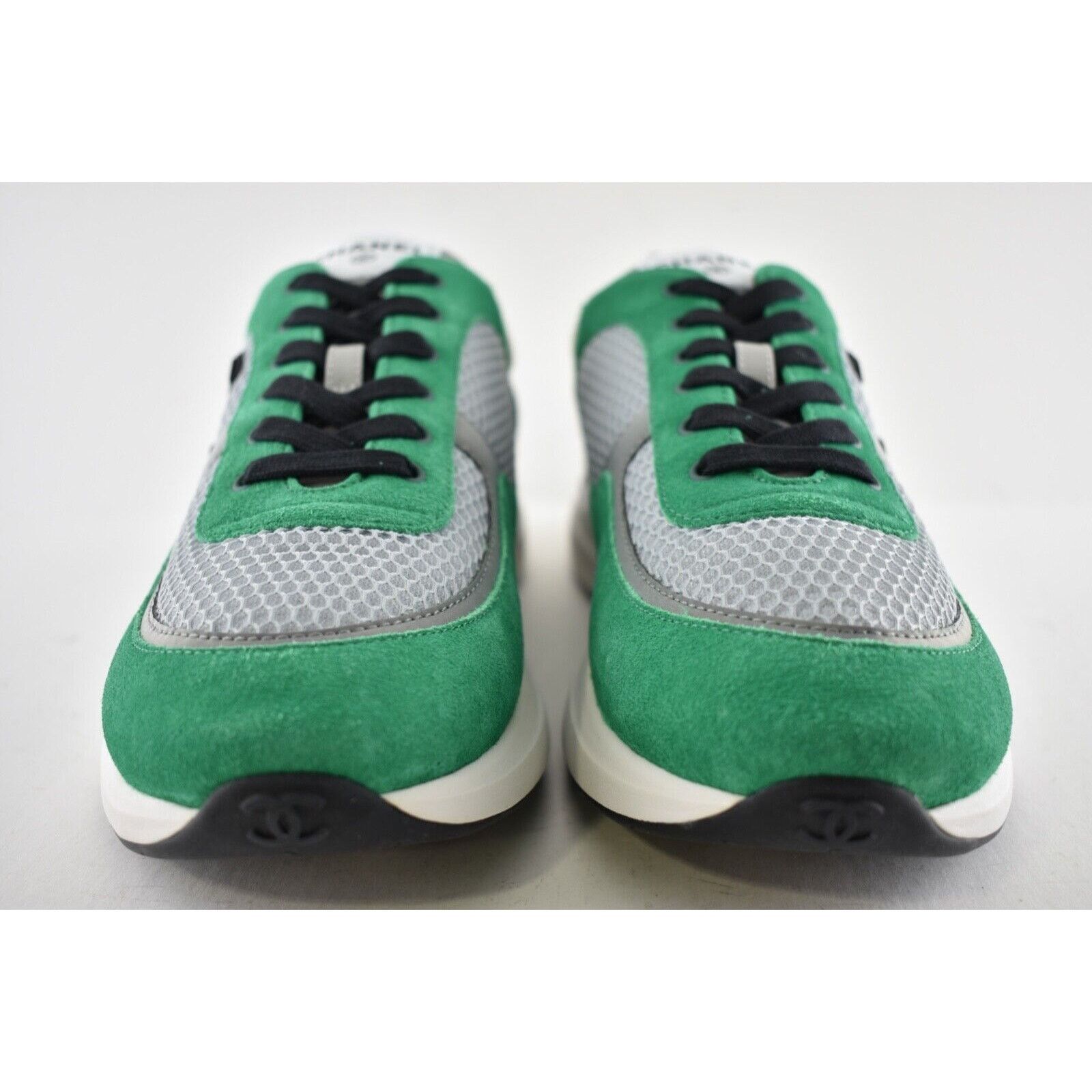 Chanel Chanel 22P CC Logo Low Top Lace Up Trainer Sneaker 45 12 Size US 12 / EU 45 - 6 Thumbnail